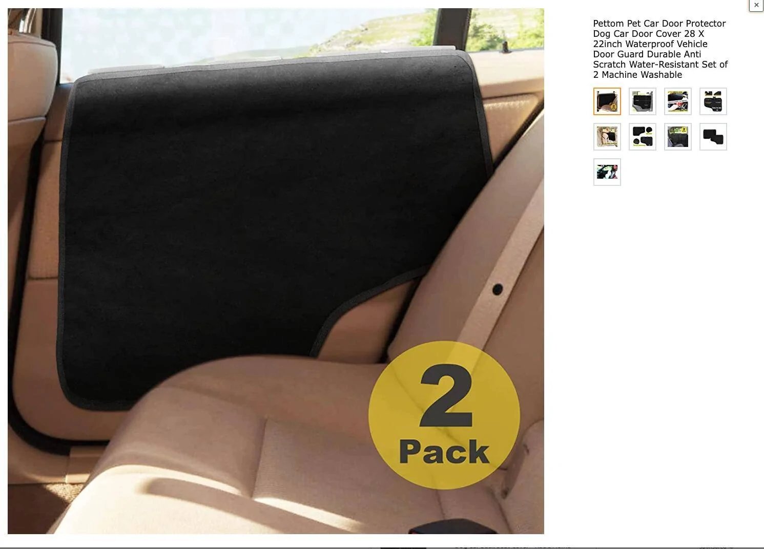 Ford Mustang Mach-E Looking for backseat door covers Screen Shot 2022-04-16 at 12.13.32 PM