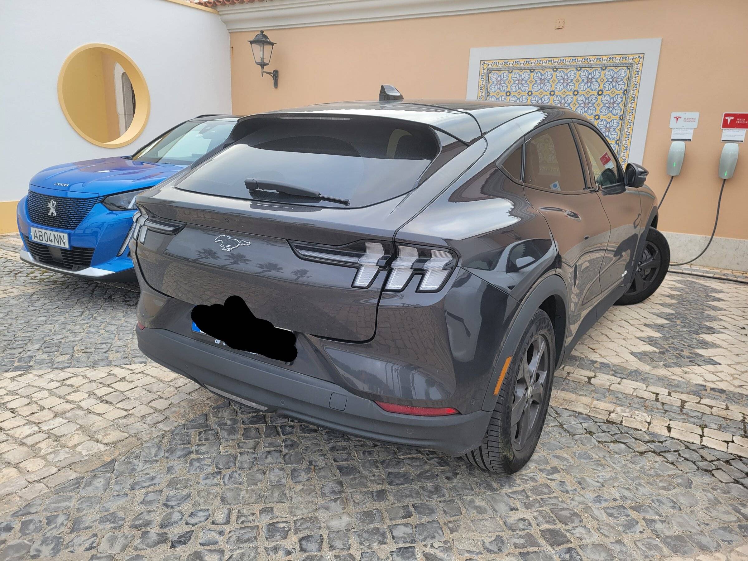 Ford Mustang Mach-E MME spotted while on vacation 20220416_202234~2