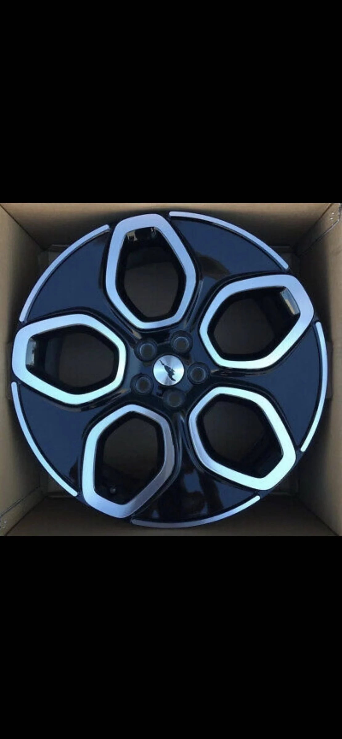 Ford Mustang Mach-E My custom GT wheels aero cover removal + center cap install 9E081CB9-CECF-4500-96F4-6F3CE20DAD32