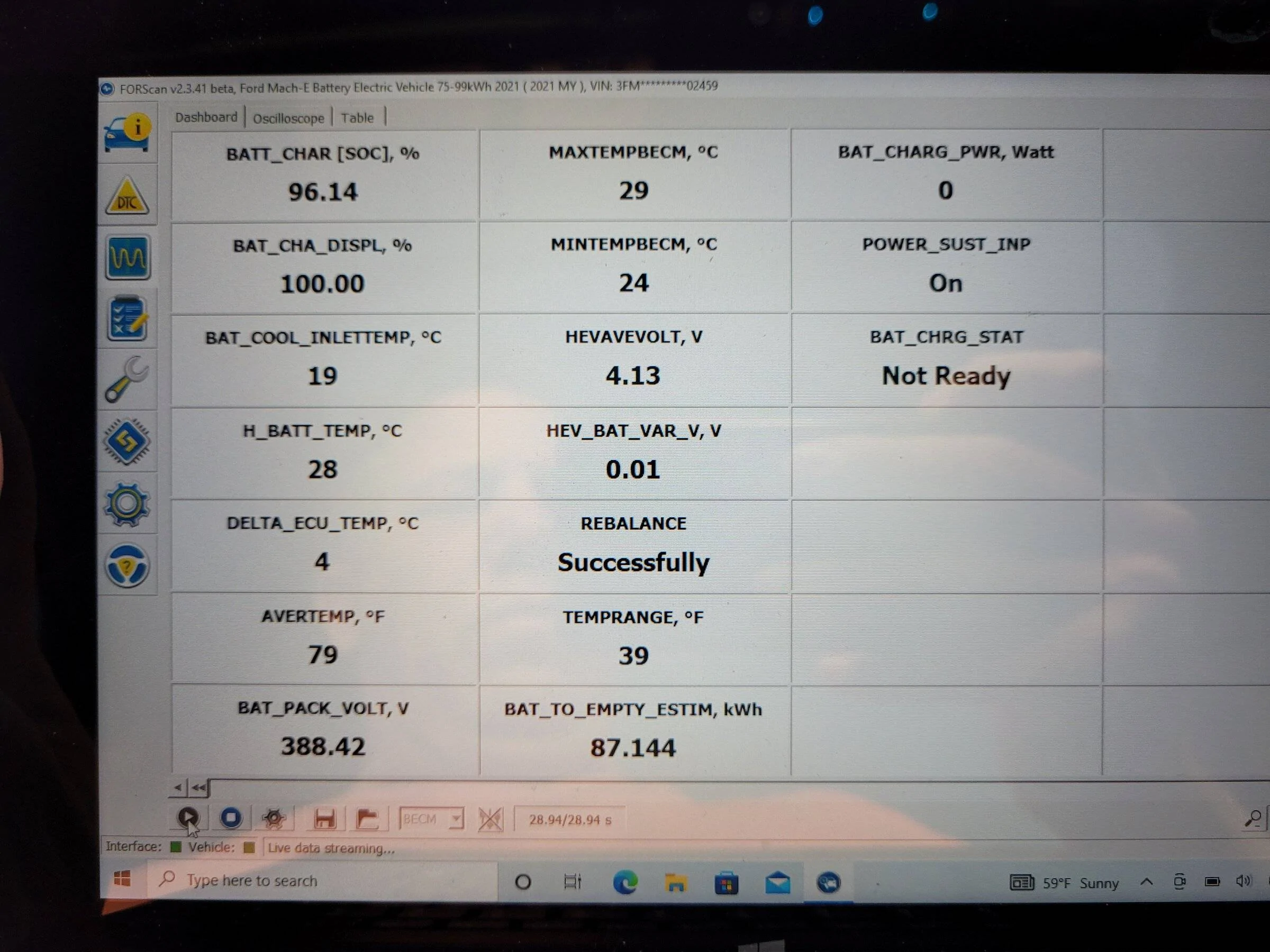 Ford Mustang Mach-E Slowing down/braking issues while at 100% charge 20220417_071633