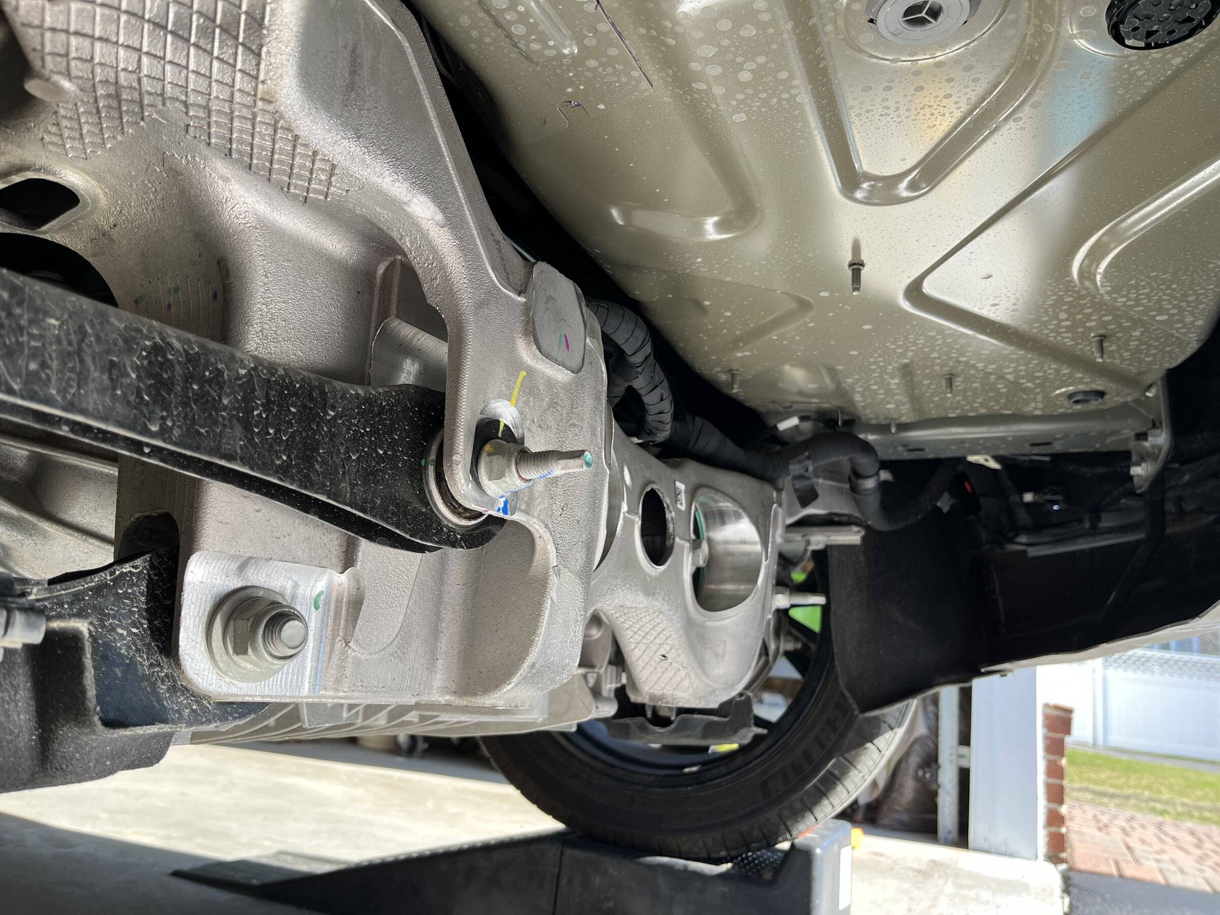 Ford Mustang Mach-E EcoHitch Stainless Hitch Installation - Writeup DIY IMG_0404