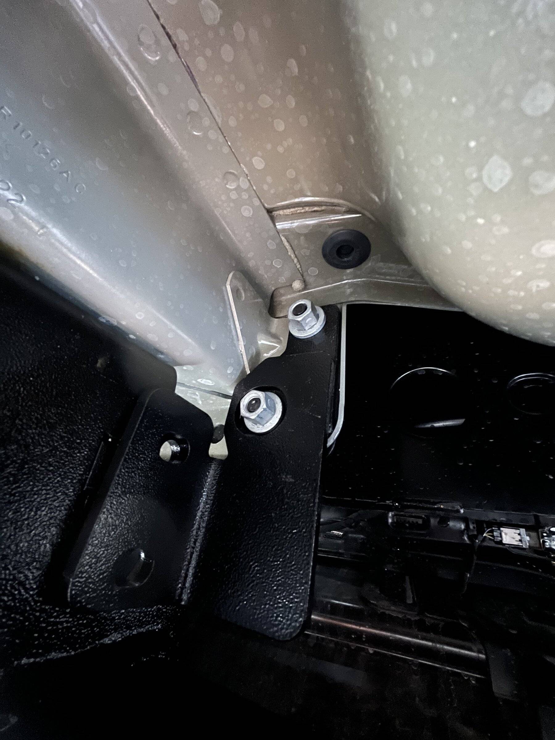 Ford Mustang Mach-E EcoHitch Stainless Hitch Installation - Writeup DIY IMG_0415
