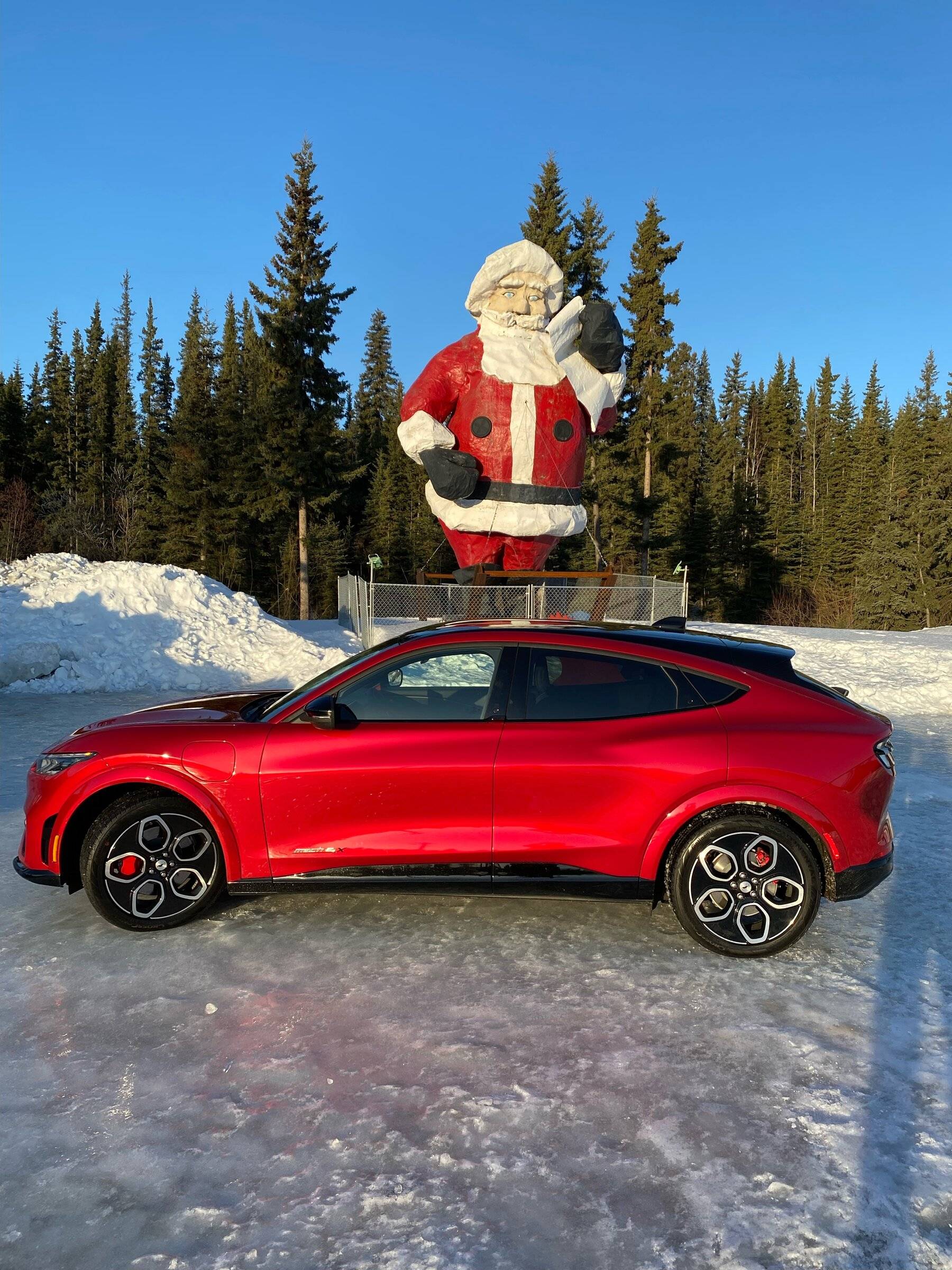 Ford Mustang Mach-E Santa wants one! 8E2FD04A-71FD-4048-B510-547581D38539