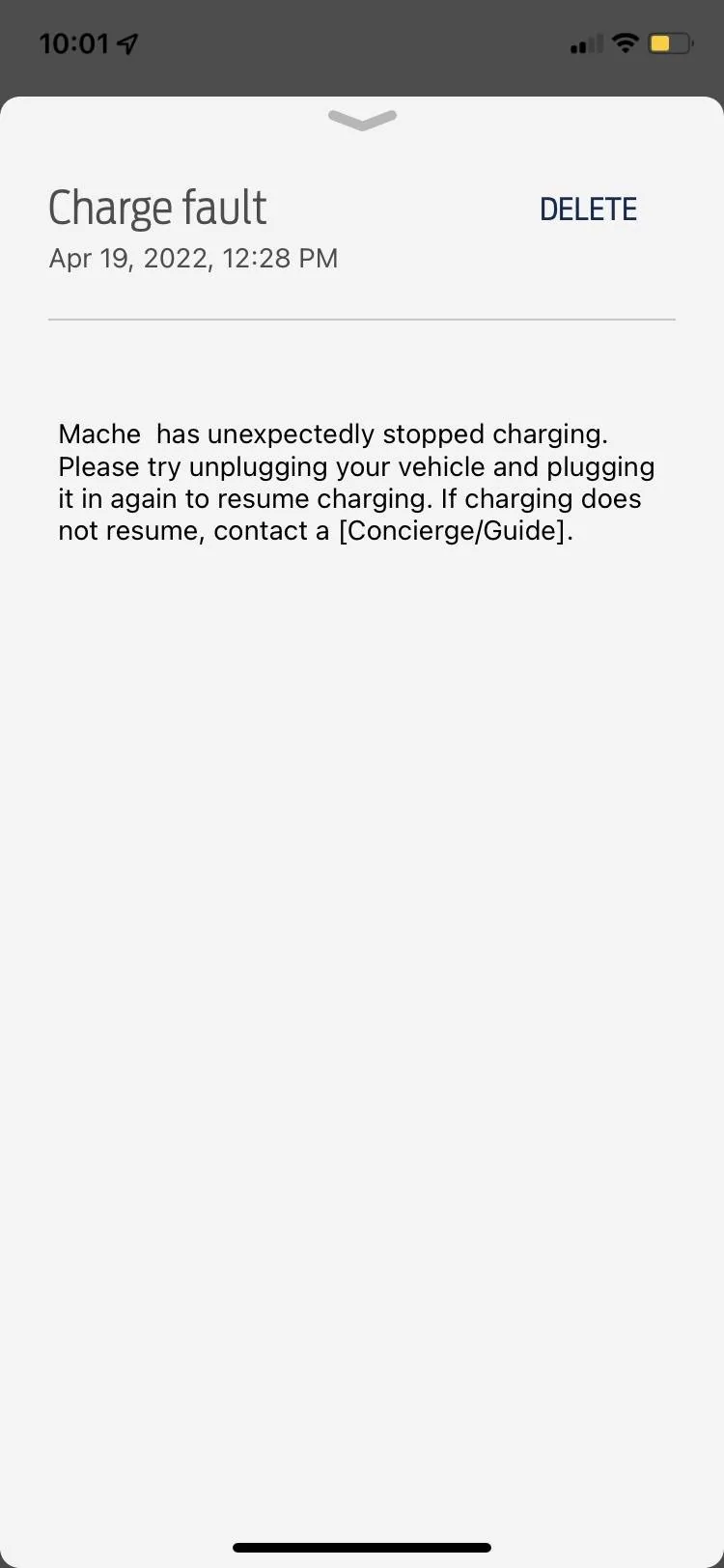 Ford Mustang Mach-E Charge Fault - 3rd time - Tampa service 43988CD8-30BE-46FE-84E9-A5C948670A0D