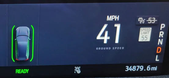 Ford Mustang Mach-E How can I tell if ACC is on? 1650423032756