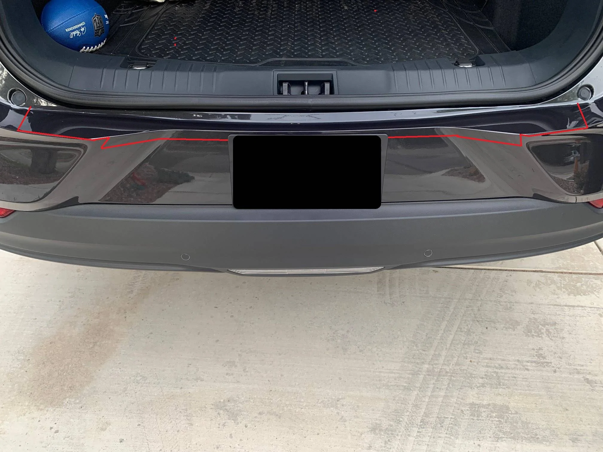 Ford Mustang Mach-E Rear bumper guard unnamed (3)