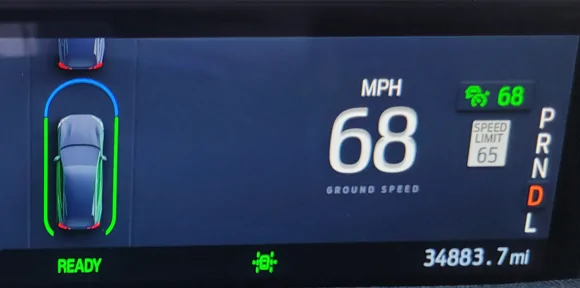 Ford Mustang Mach-E How can I tell if ACC is on? 1650423198193