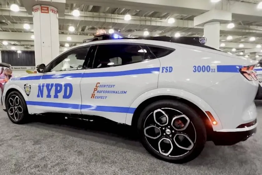 Ford Mustang Mach-E Mach-E chosen over Model 3 for NYPD Law Enforcement Use 982586