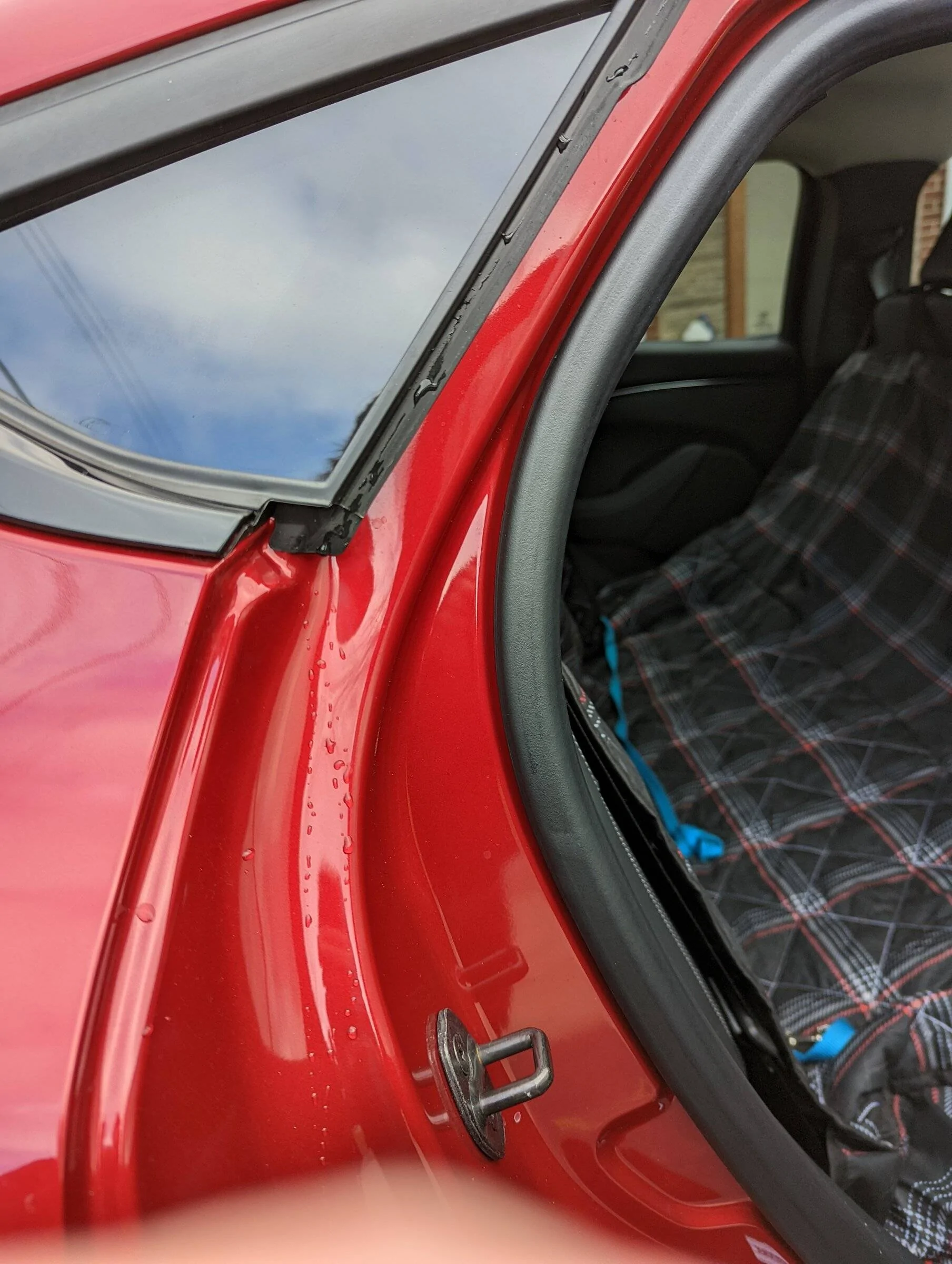 Ford Mustang Mach-E Rain coming in through doors? PXL_20220421_215546110