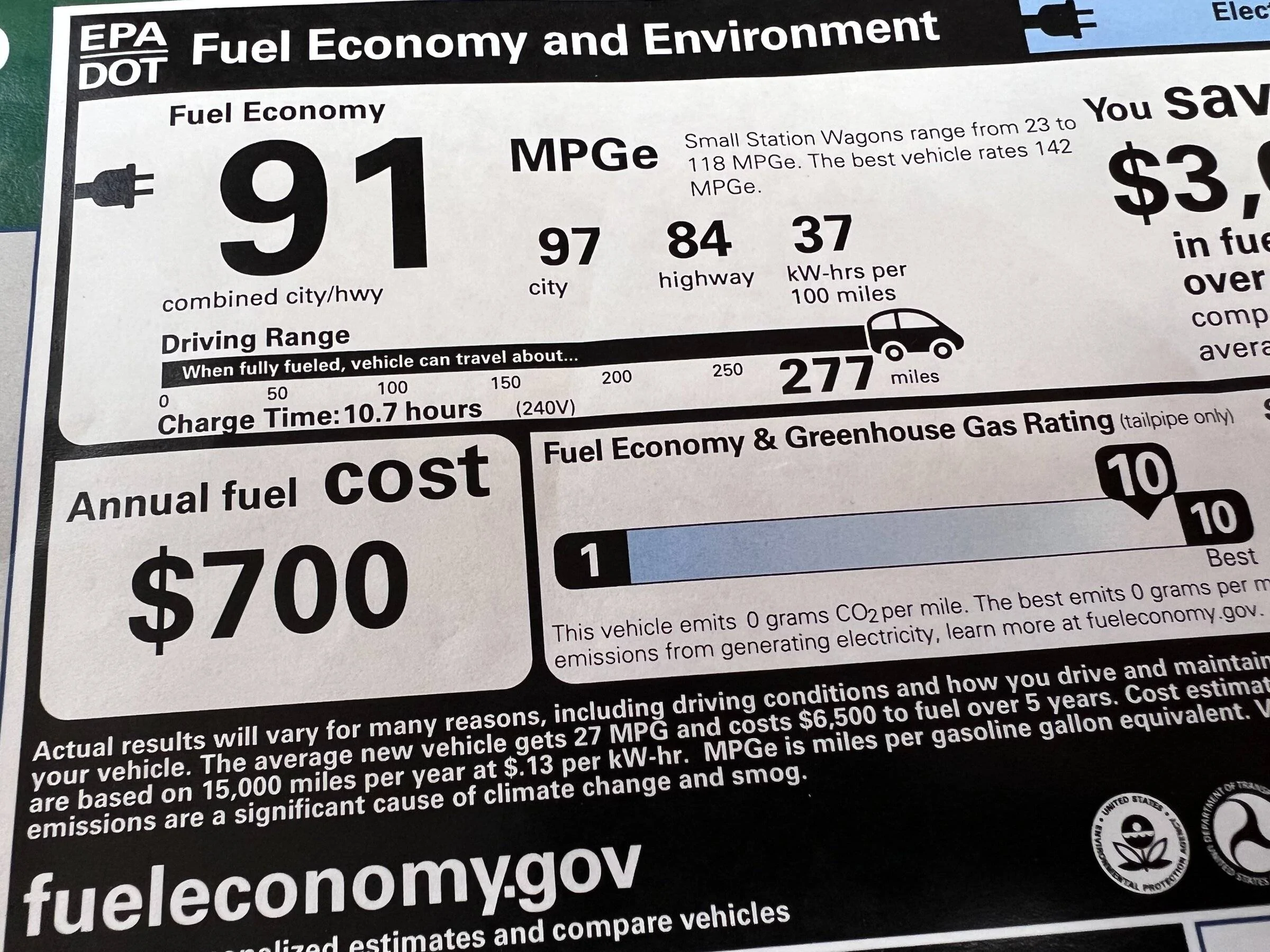 Ford Mustang Mach-E Most Efficient EVSE A881D9C1-9311-4D3E-AECB-DB7514E4DD6A