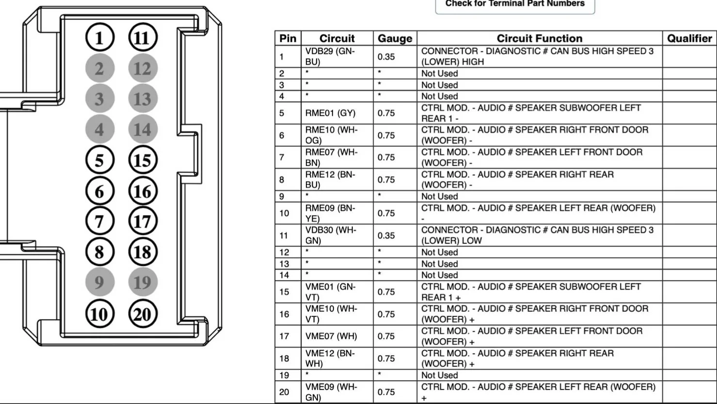 Ford Mustang Mach-E Ford factory A²B® (Automotive Audio Bus) & SYNC3 FB097EB8-6000-4471-AC8F-C465A26F7FE6
