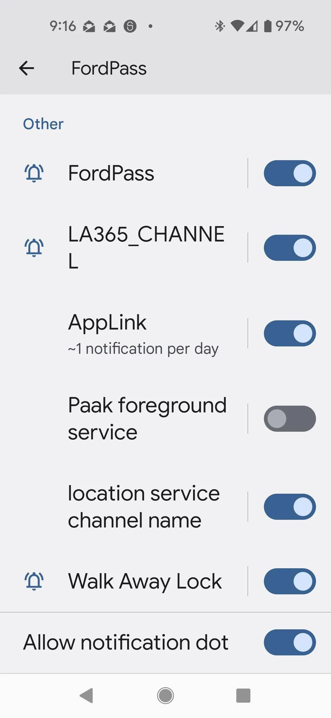 Ford Mustang Mach-E Securialert notifications aren't notifying Screenshot_20220428-091644