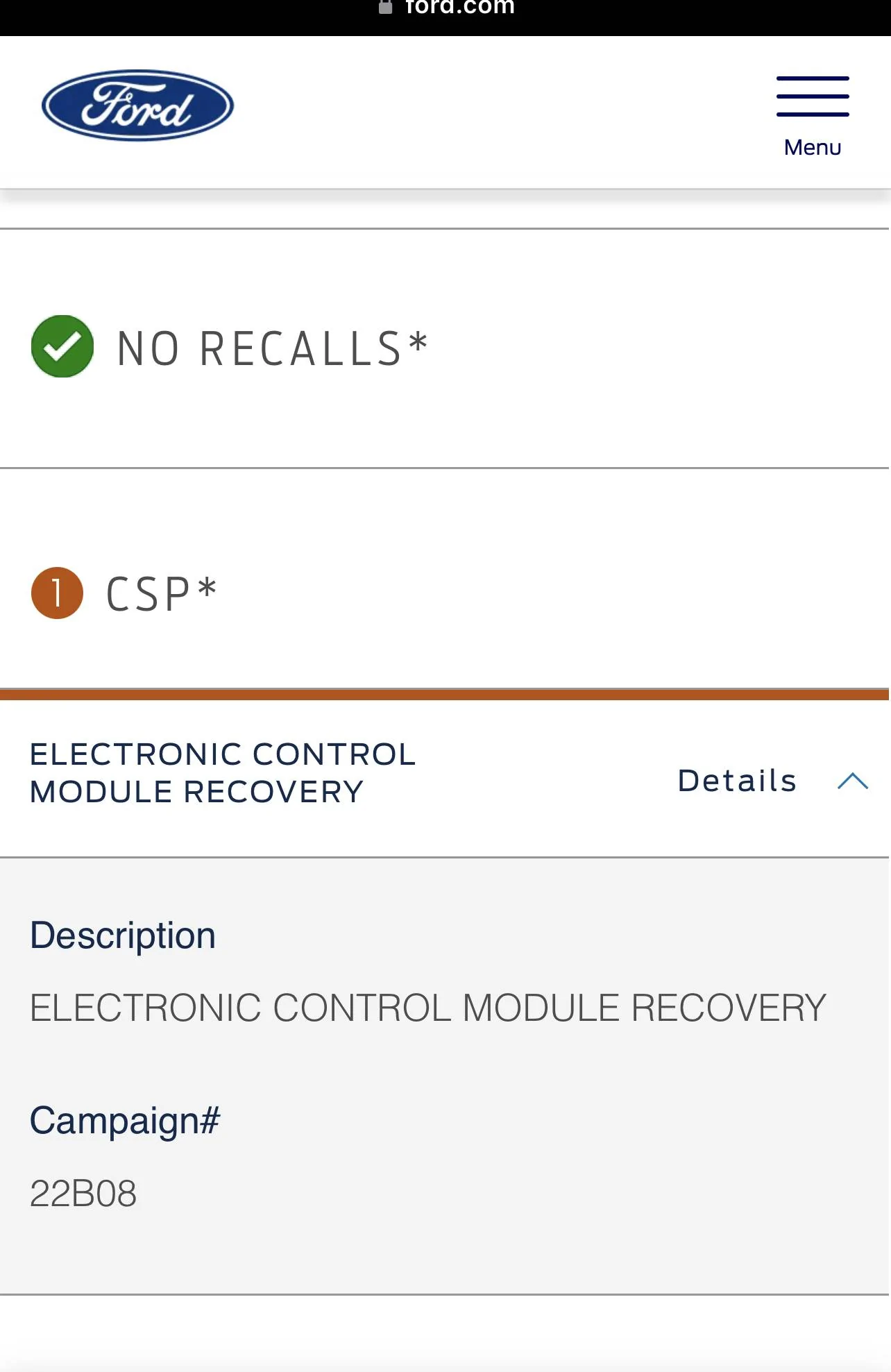 Ford Mustang Mach-E New CSP bulletin: Electronic Control Module Recovery D6ACEDBD-5C7F-4A26-A209-0B71375C7C62