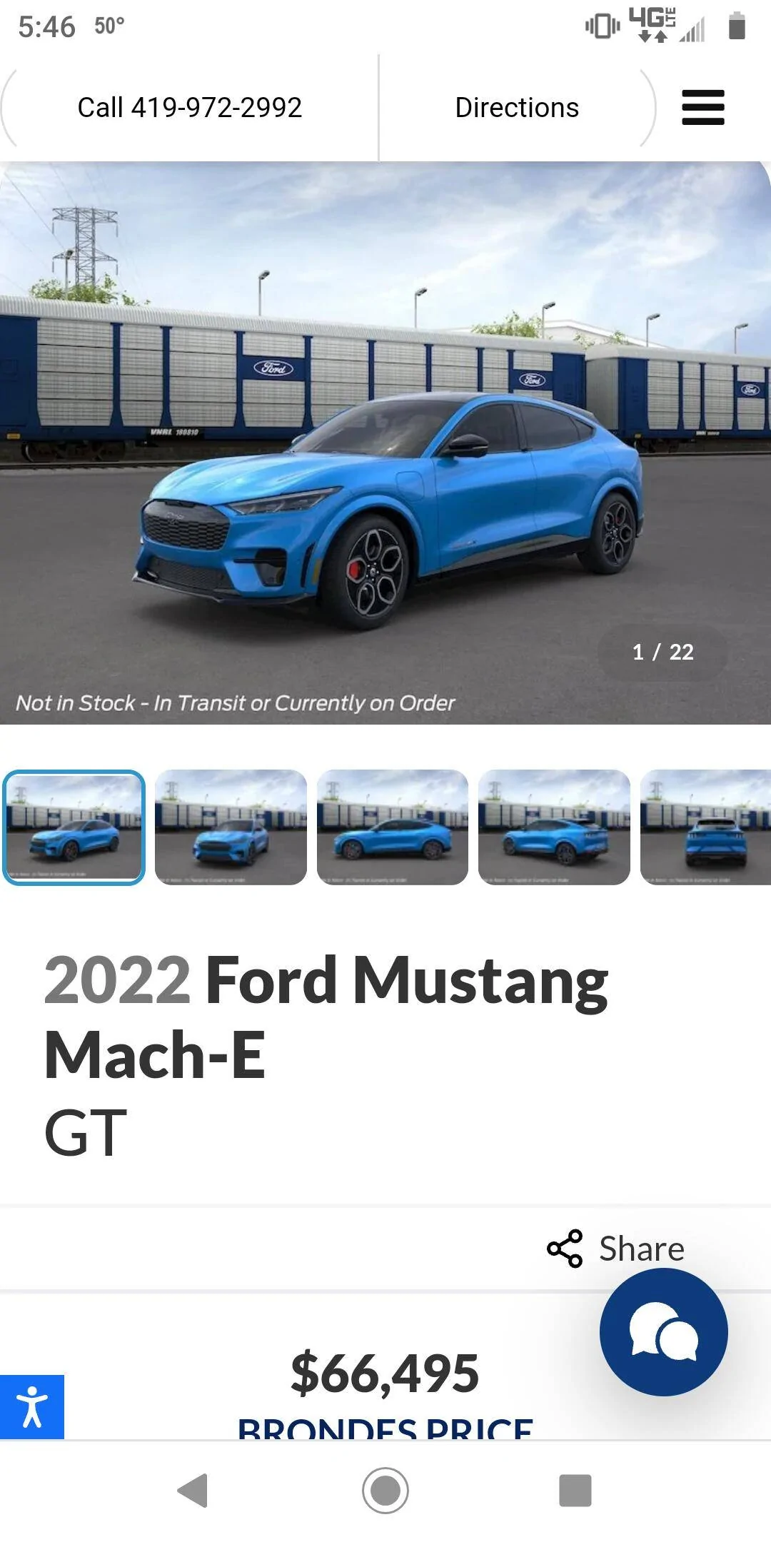 Ford Mustang Mach-E Two Mach E's in stock now! Screenshot_20220430-174642