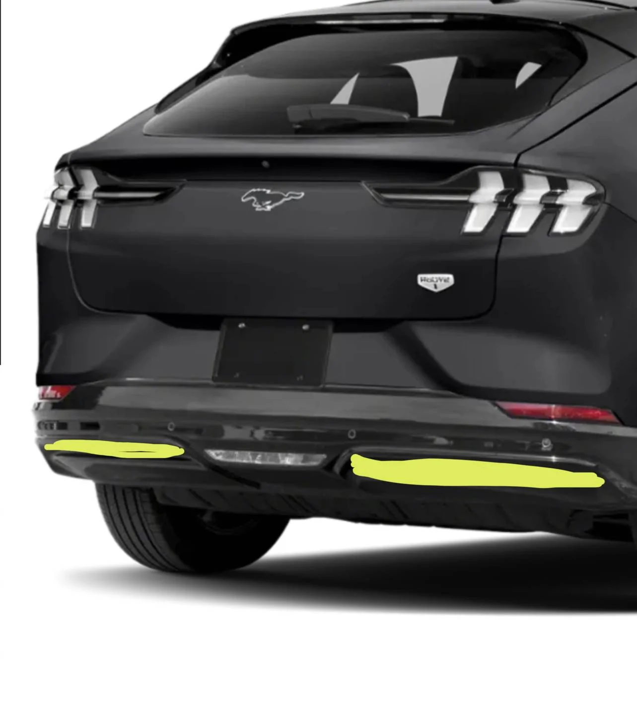Ford Mustang Mach-E Anybody paint or vinyl the select plastics trim? 43D723B1-3F89-4774-926C-DEA68F1CFD9E