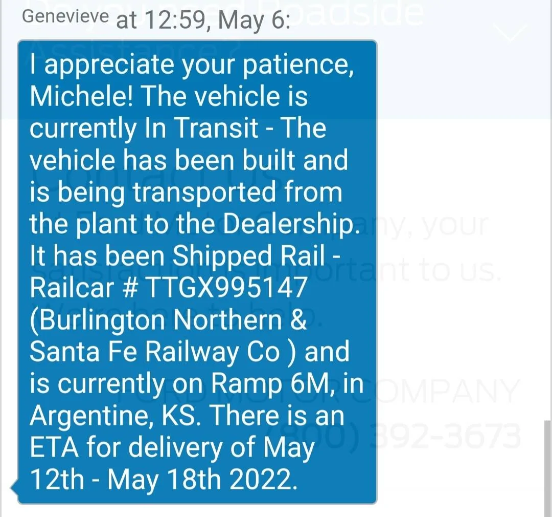 Ford Mustang Mach-E 04/04/22 Build Week Chat Screenshot_20220506-130006_Chrom