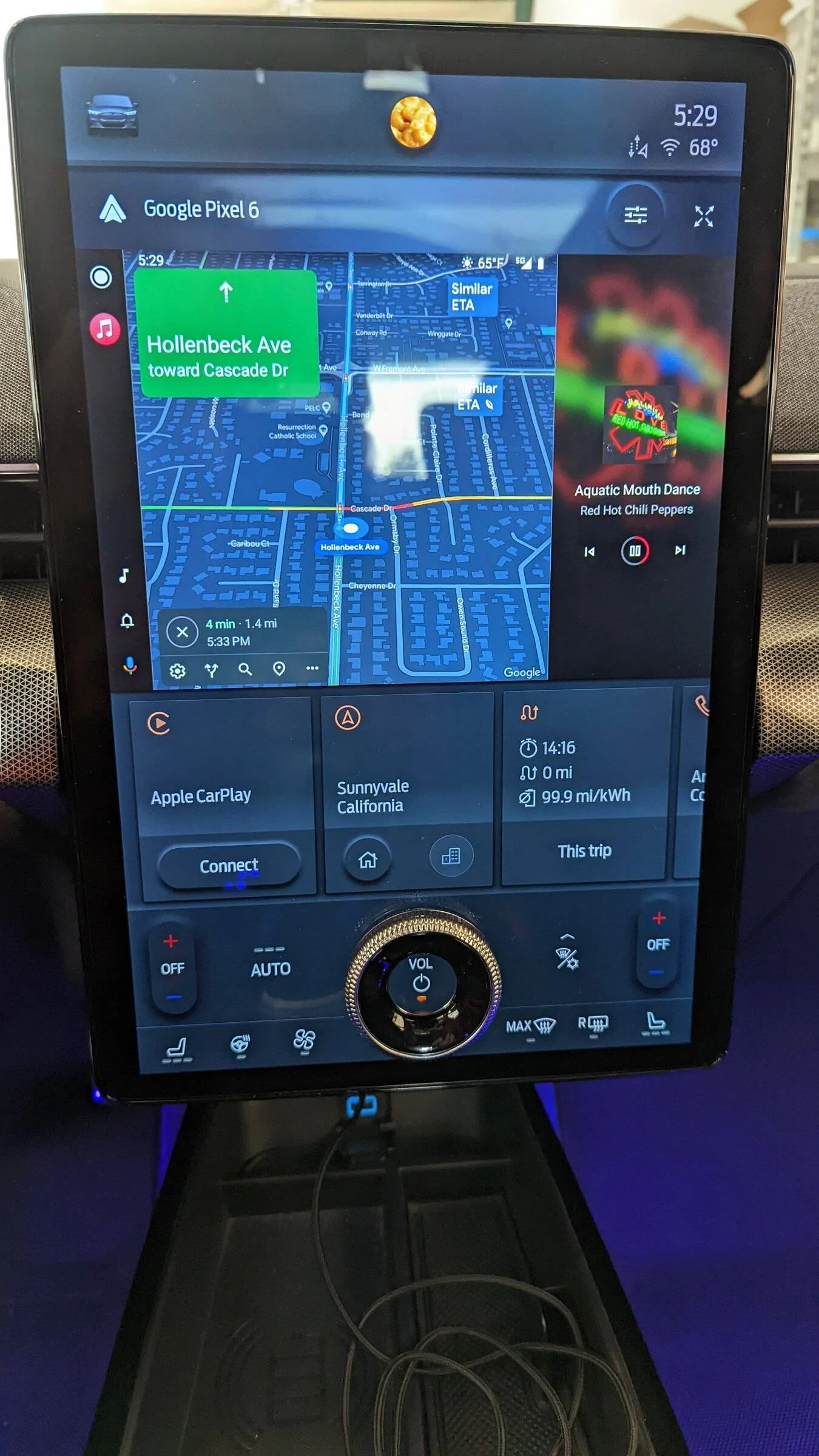 Ford Mustang Mach-E AndroidAuto Update Shows It's Scalable / Full-Screen Capable PXL_20220503_002925622