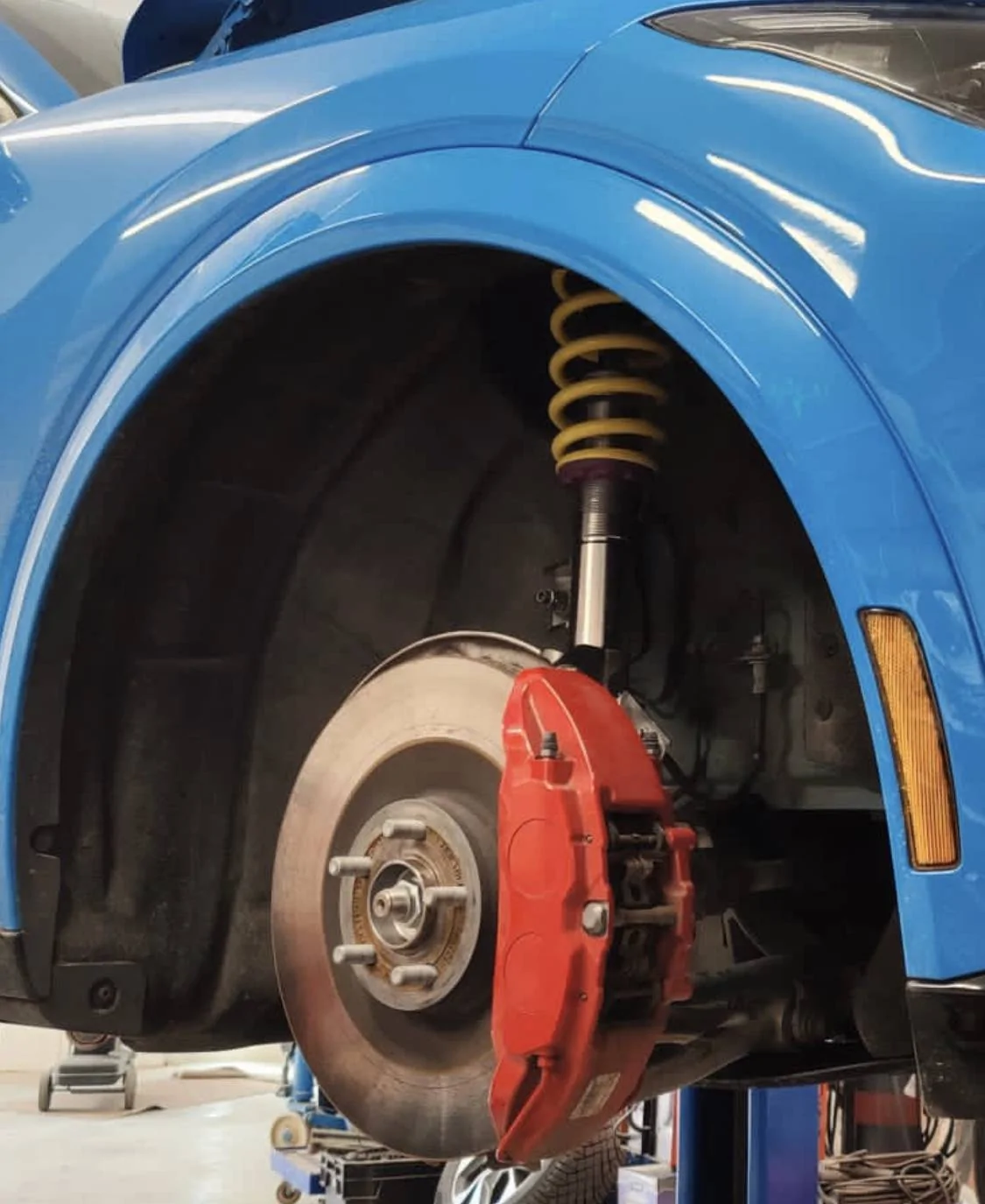 Ford Mustang Mach-E KW V3 Coilover Suspension Released for Mach-E IMG_A1D16E77AF89-1