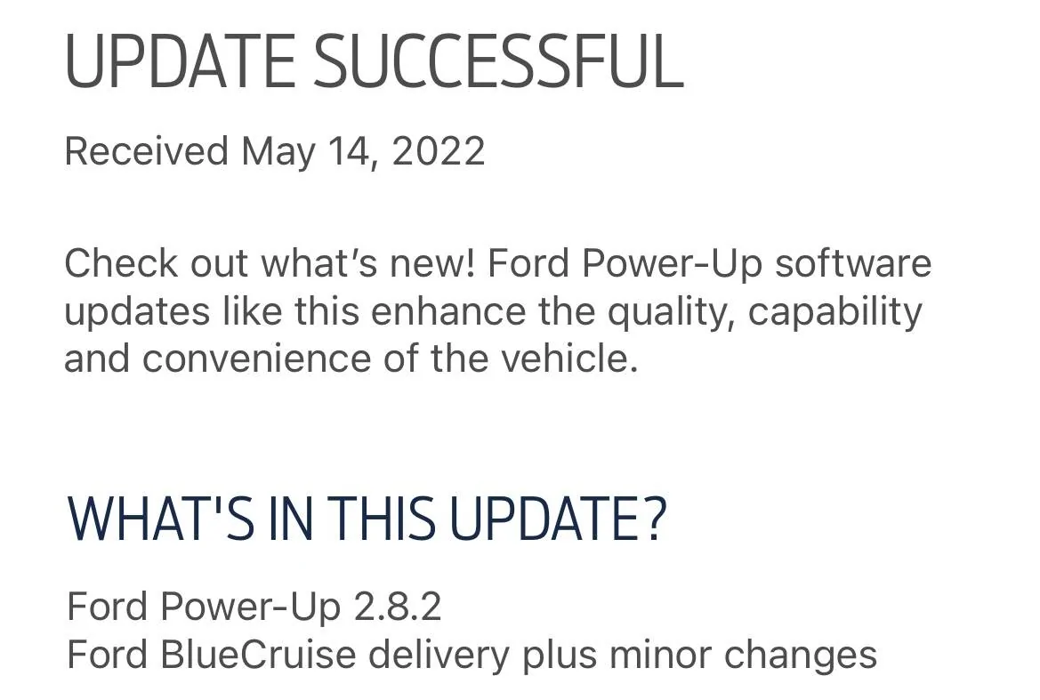 Ford Mustang Mach-E Comprehensive PowerUp (OTA) Poll (1.x-2.x) 483BB774-92E9-4D89-A38C-63BF13C9927F
