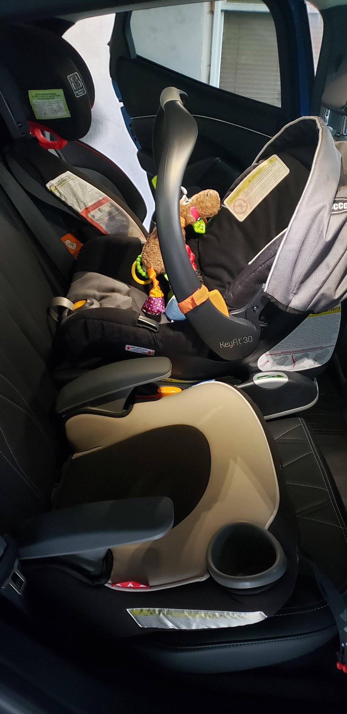 Ford Mustang Mach-E Fit 3 car seats 20220514_200108