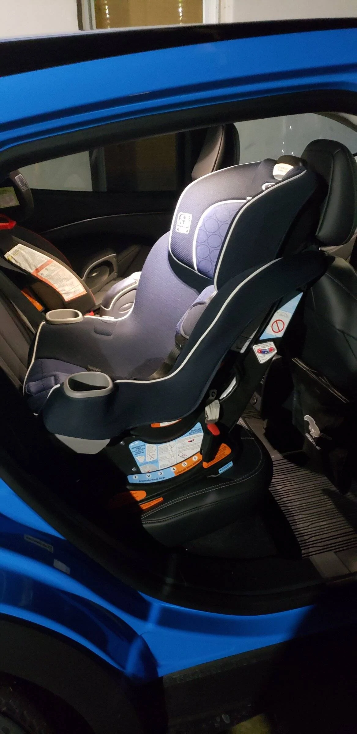 Ford Mustang Mach-E Fit 3 car seats 20220514_205252