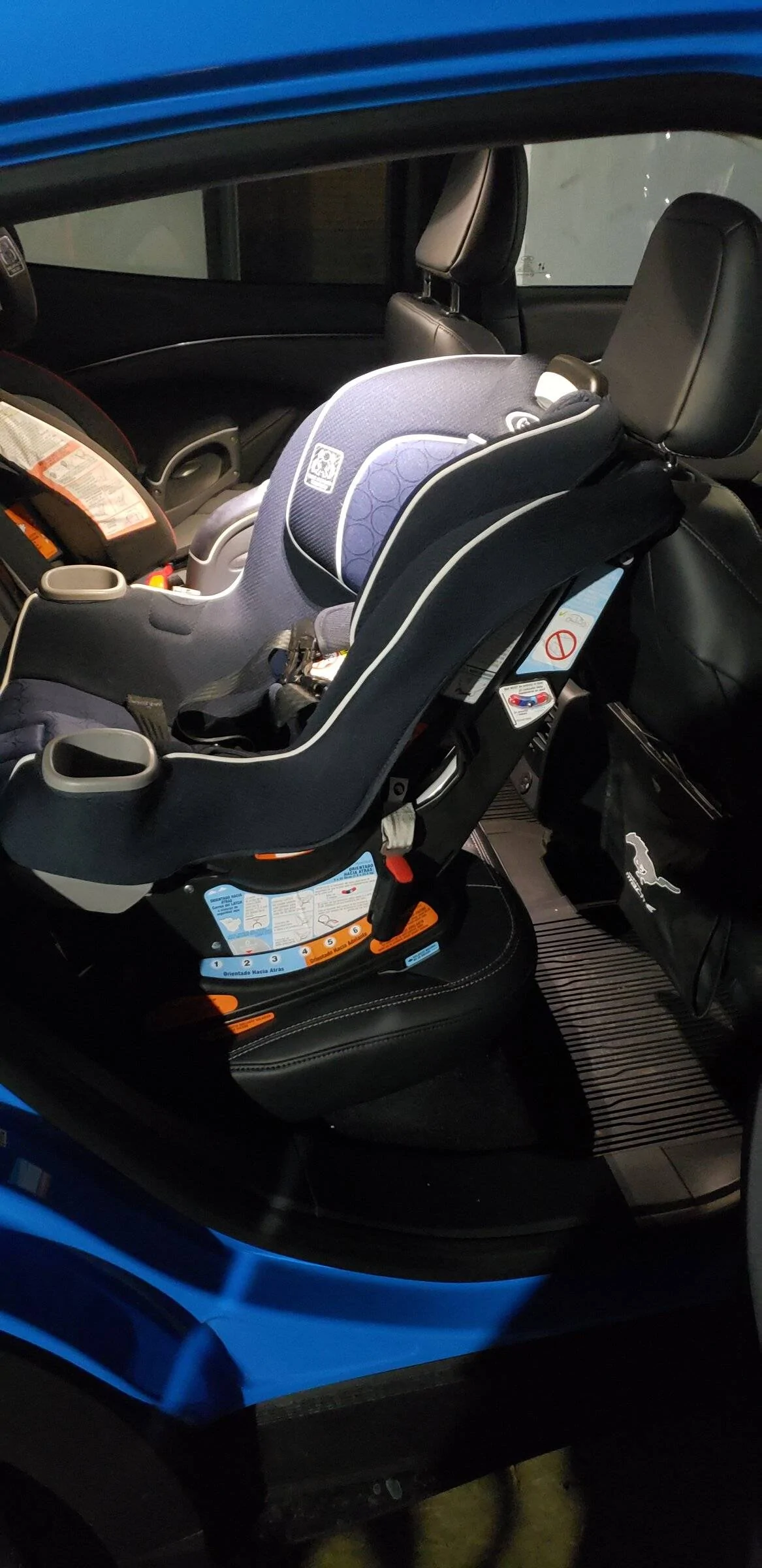 Ford Mustang Mach-E Fit 3 car seats 20220514_205206