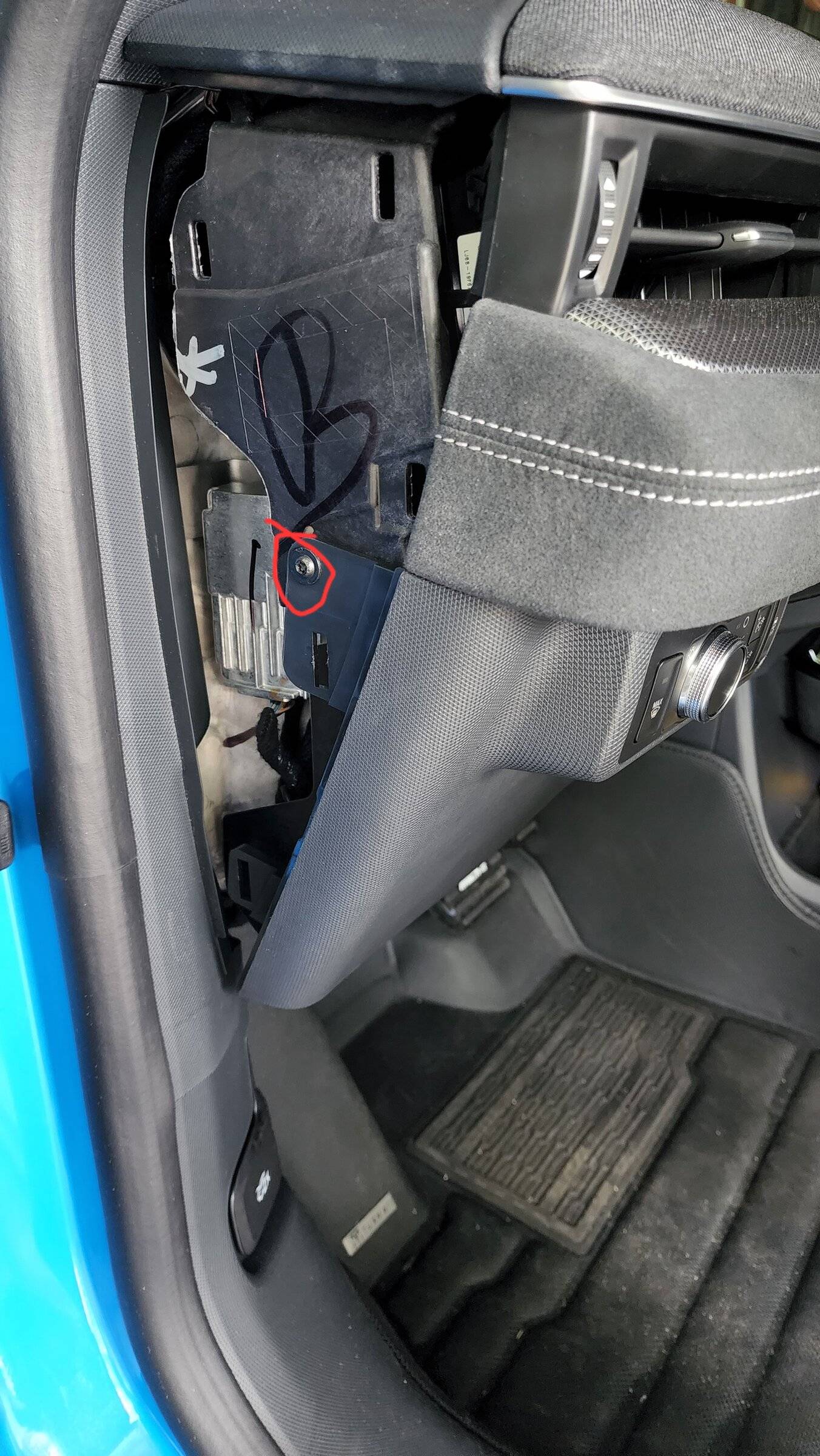 Ford Mustang Mach-E Adding a Physical Interior Liftgate Power Switch 20220515_110413