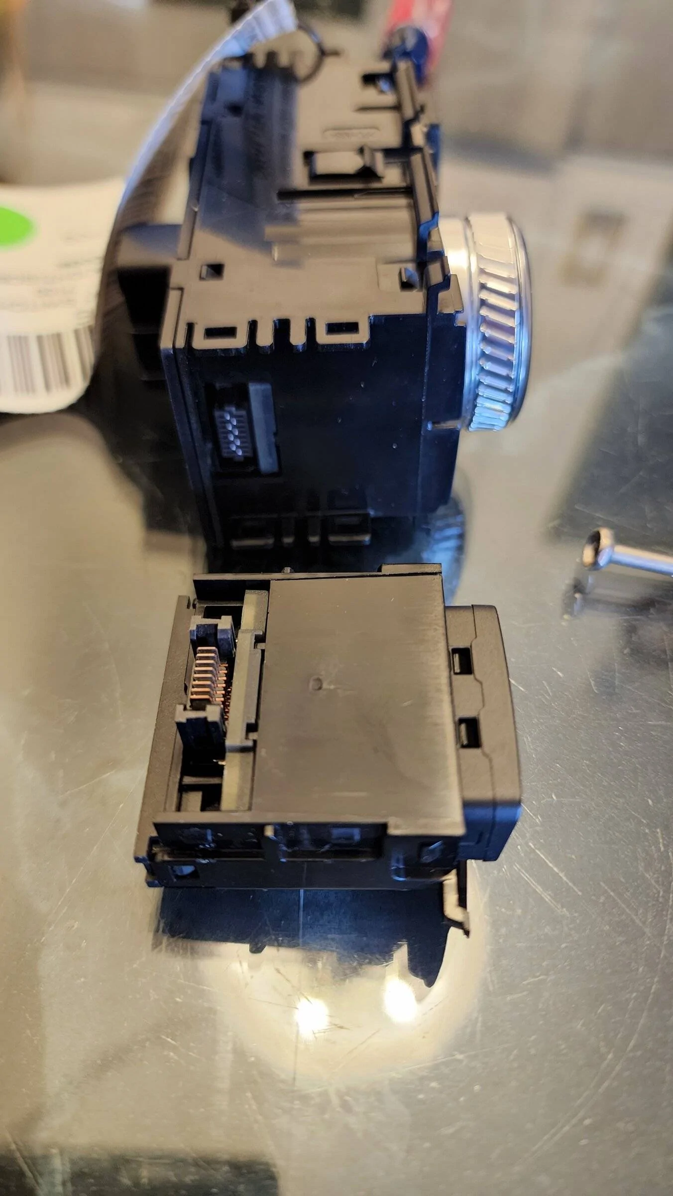 Ford Mustang Mach-E Adding a Physical Interior Liftgate Power Switch 20220515_115422