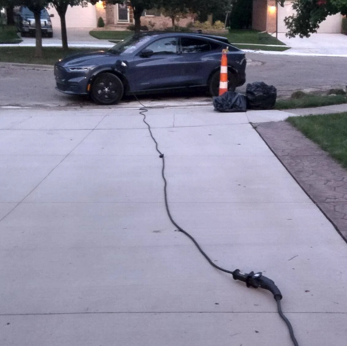 Ford Mustang Mach-E 14-50 Nema Extension Cord Safe With Mobile Charger? 1652669770125