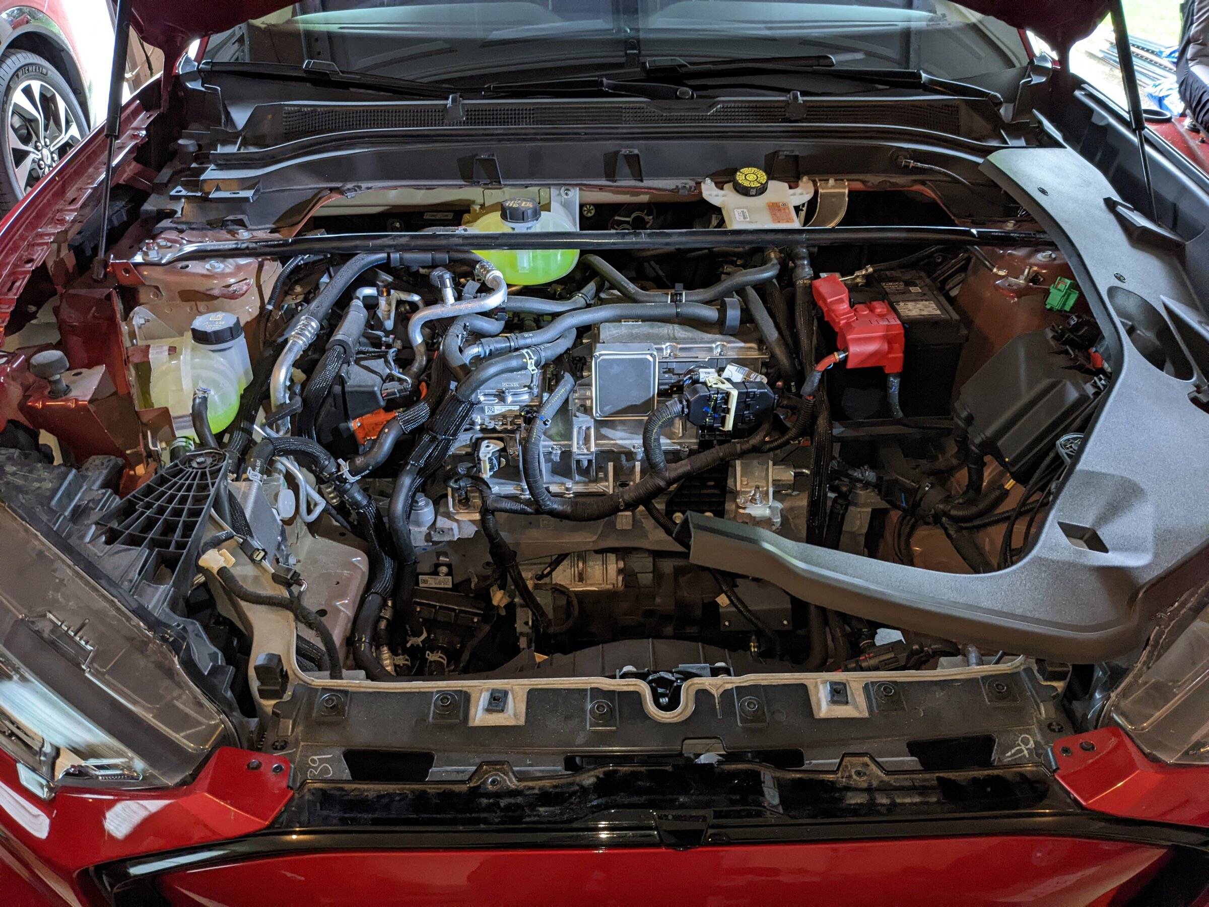 Ford Mustang Mach-E 2021 vs. 2022 with frunk removed PXL_20220518_192725107
