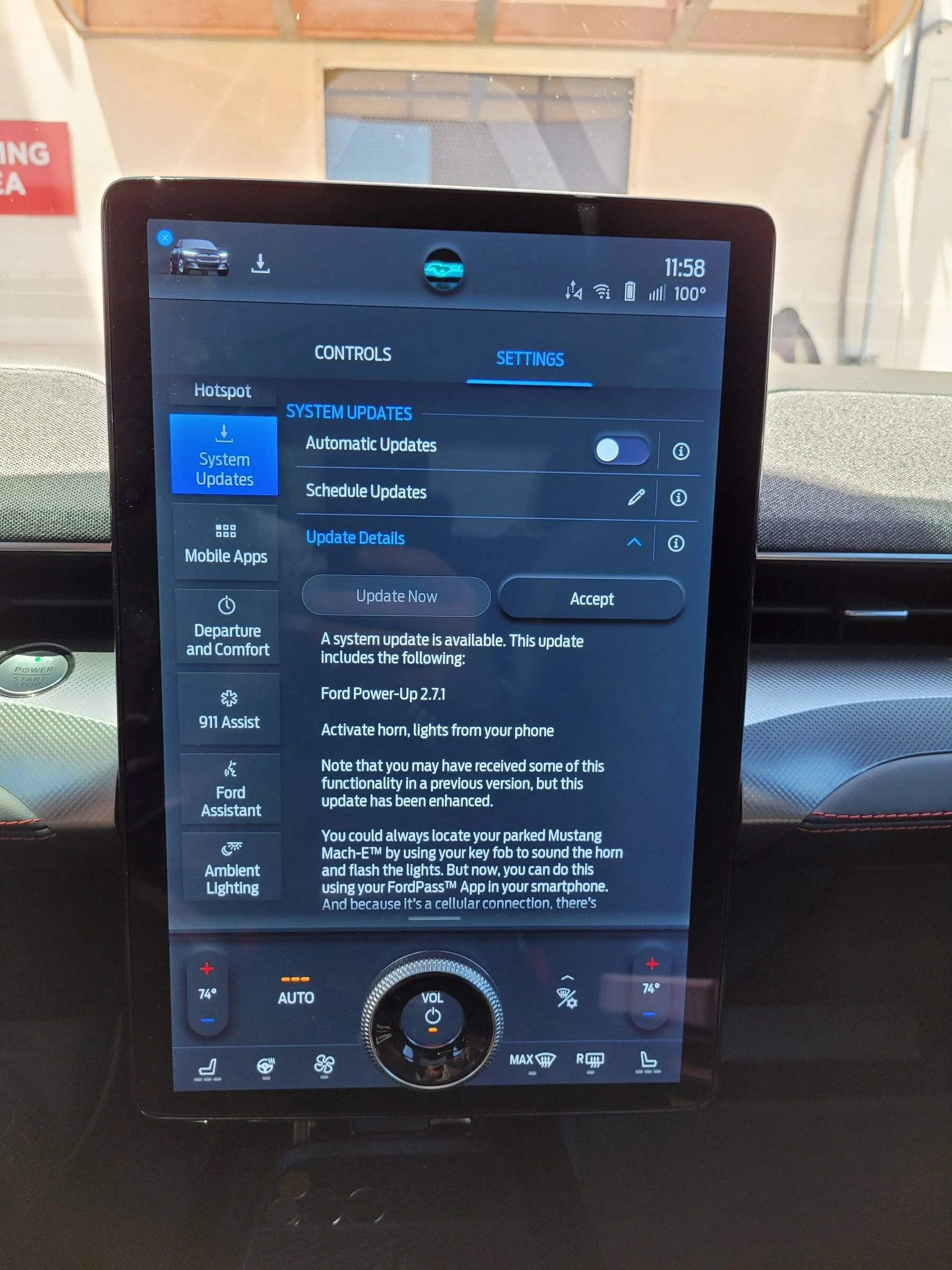 Ford Mustang Mach-E OTA Powerup Software 2.6.0. First update in a while. 20220517_115835
