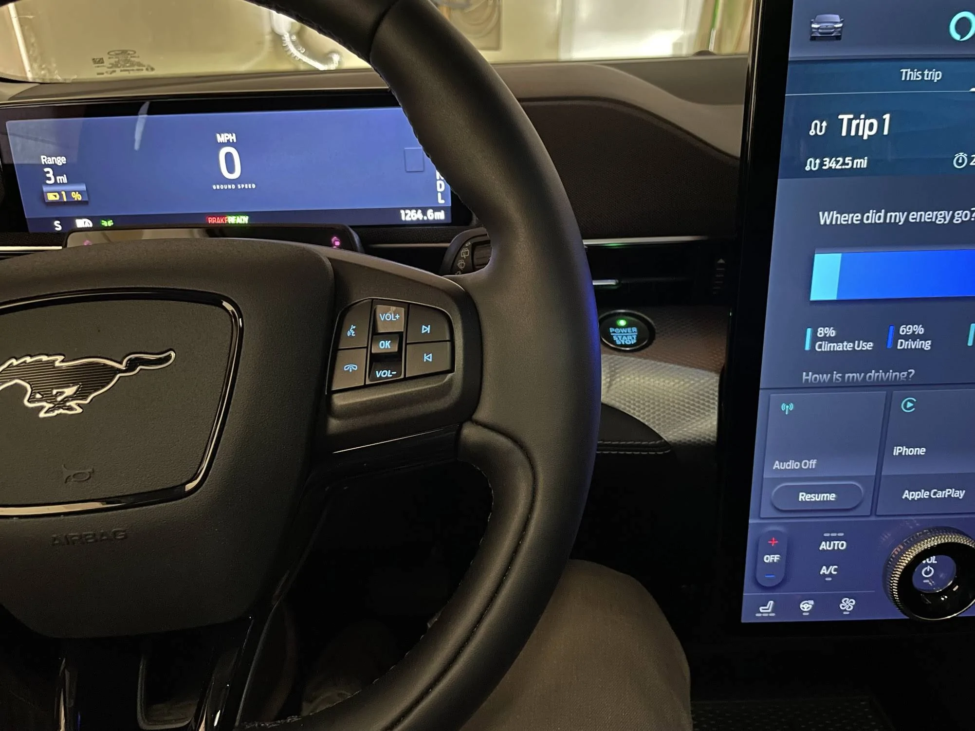 Ford Mustang Mach-E Range test: 342 miles on a charge! trip1.1