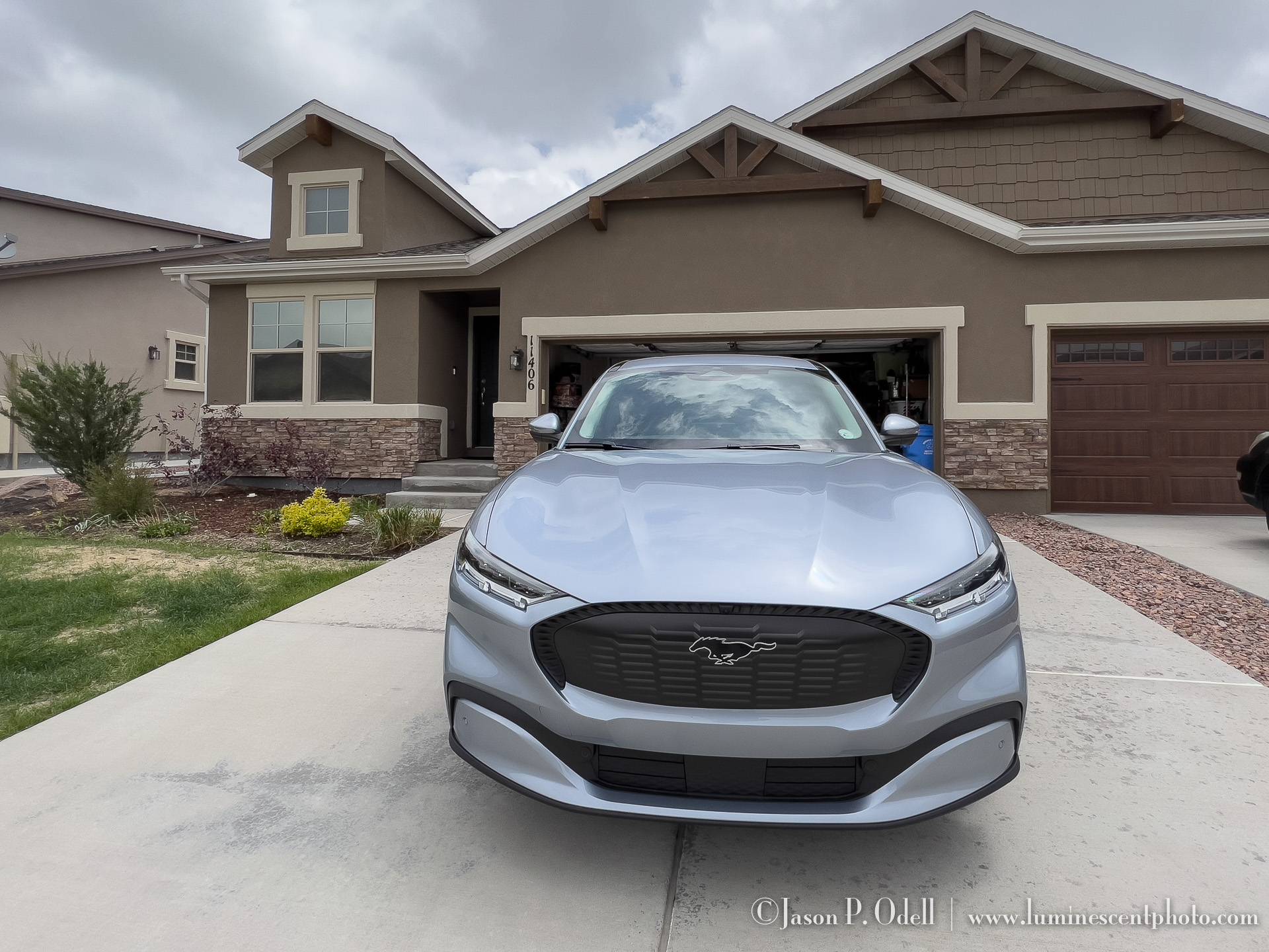 Ford Mustang Mach-E Snowspeeder gets Grille Wrap & Hatch Blackout Bar JPO_20220523_1333