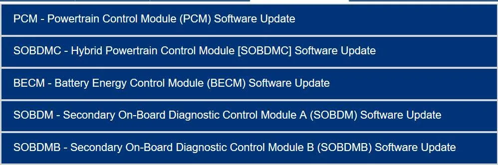 Ford Mustang Mach-E Job 2 - PCM, SOBDMC, BECM, SOBDM, SOBDMB Updates (and GWM) 1653394484464
