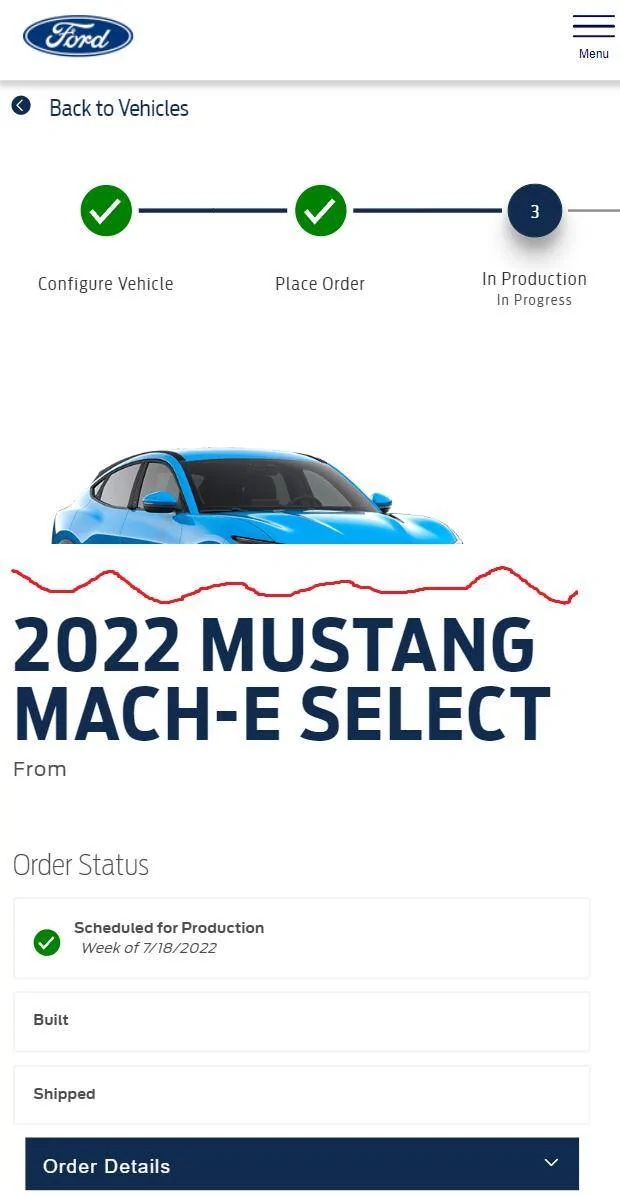 Ford Mustang Mach-E Longest wait times? 1653432635674