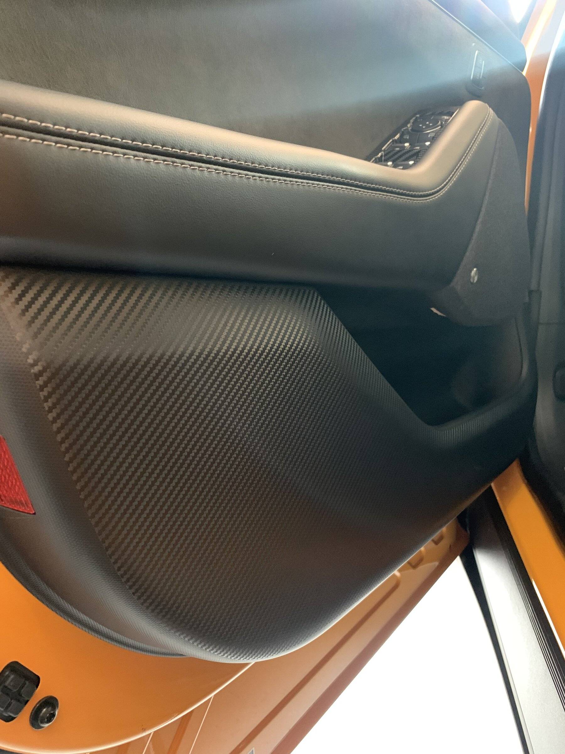 Ford Mustang Mach-E Door kick panels protection FDD34152-8551-4C79-AB42-D6F1061F3ECD