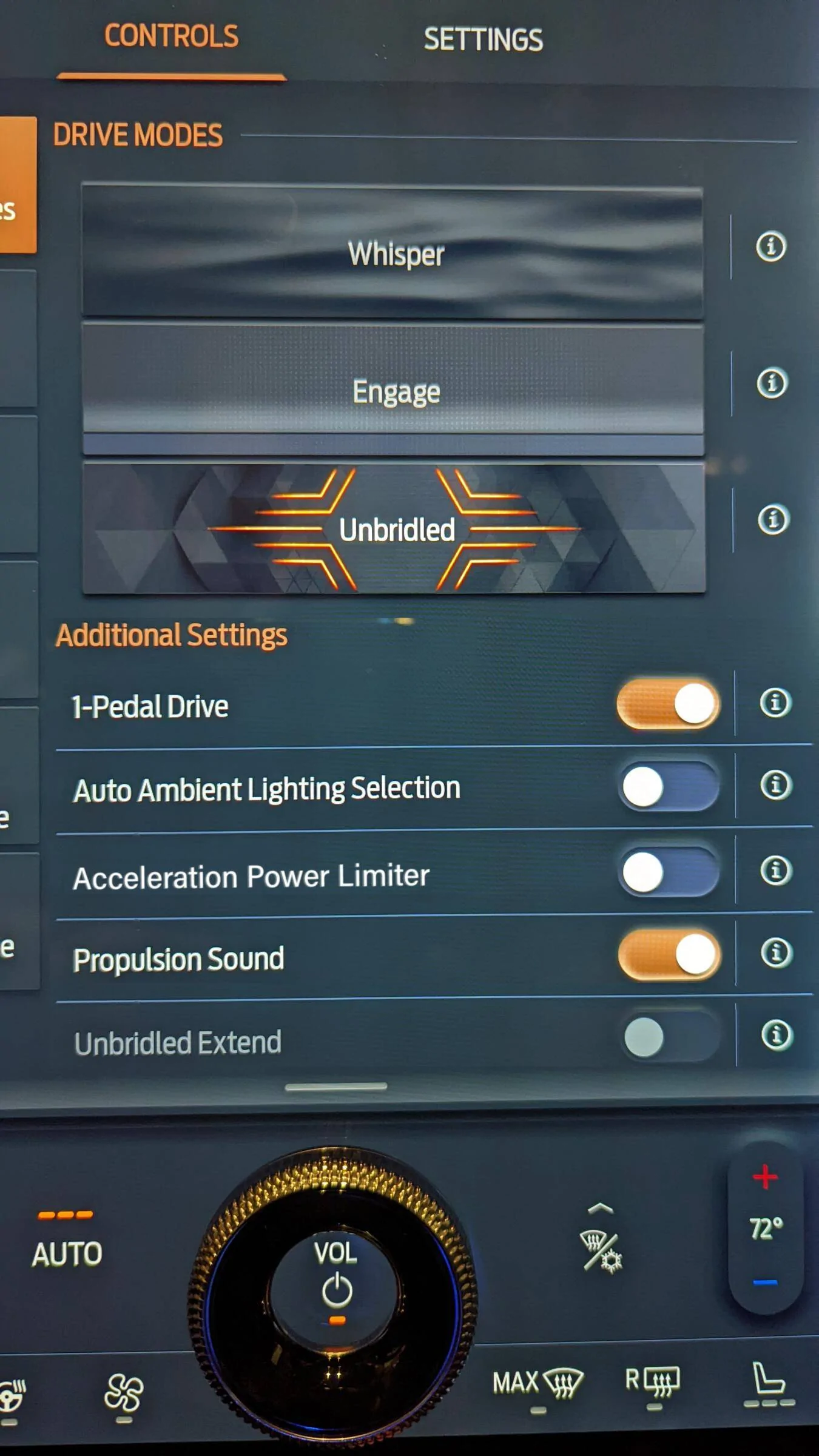 Ford Mustang Mach-E 05/30/22 - GT Updates Five Second Control Module (FSCM) Power Limiting Power Limit