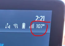 Ford Mustang Mach-E High Temperatures - Should I plug in based on message on IPC? 1654039696454