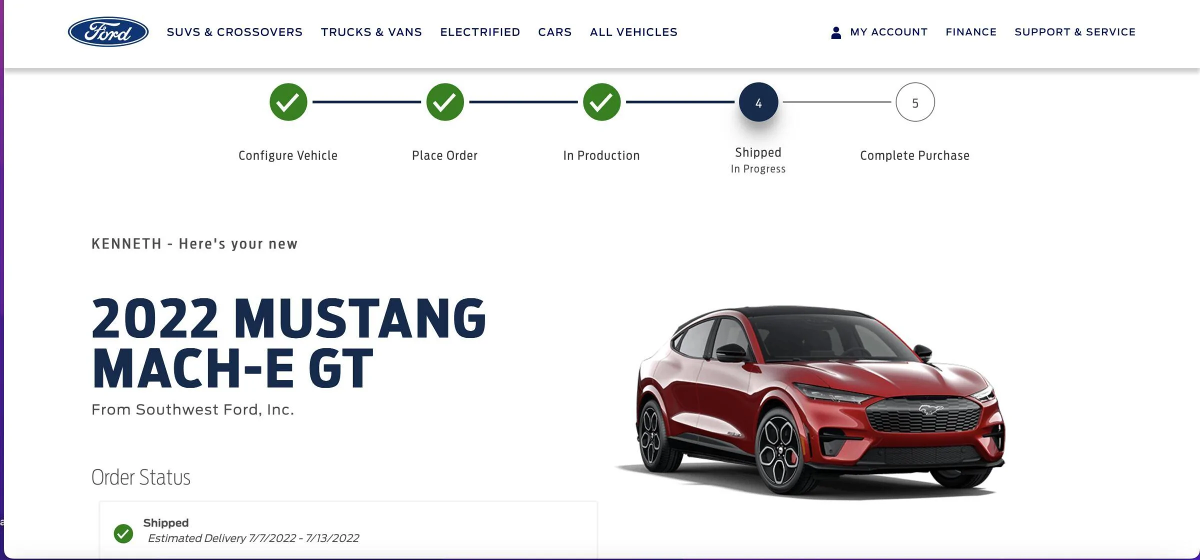 Ford Mustang Mach-E 05/23/22 Build Week Chat Screen Shot 2022-05-31 at 8.31.45 PM