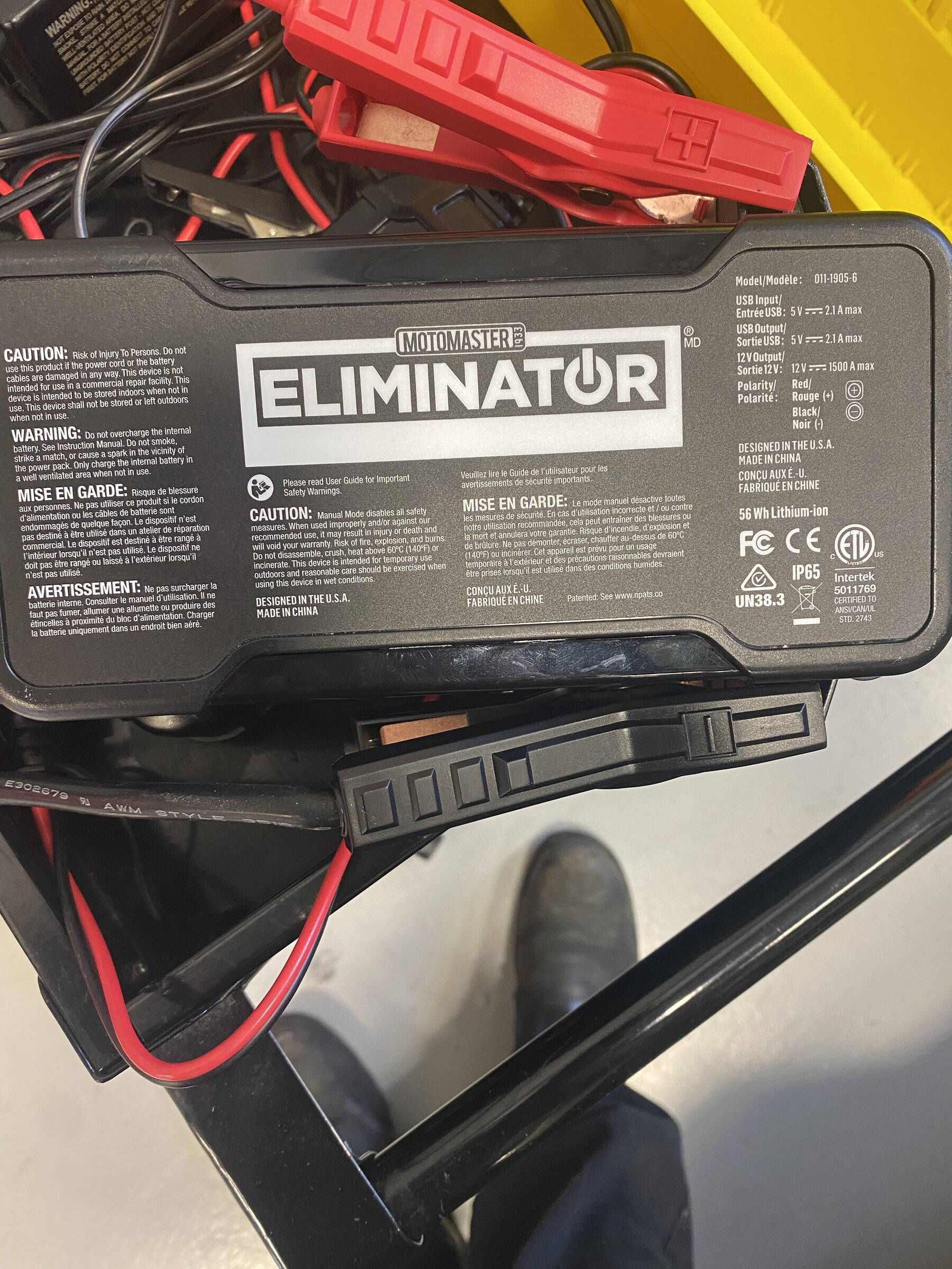 Ford Mustang Mach-E Will this easily jump start a dead Mach-E? 12v battery boost from NOCO B922043F-EFF6-4F5B-A11A-07AE82391A75
