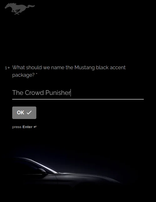 Ford Mustang Mach-E 6.1.22 Teaser TheCrowdPunisher