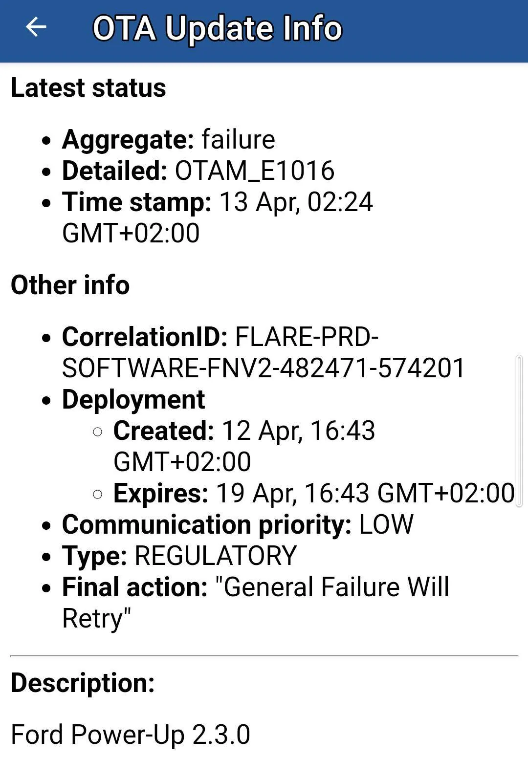 Ford Mustang Mach-E How to never miss a OTA software update! Screenshot_20220603-184409