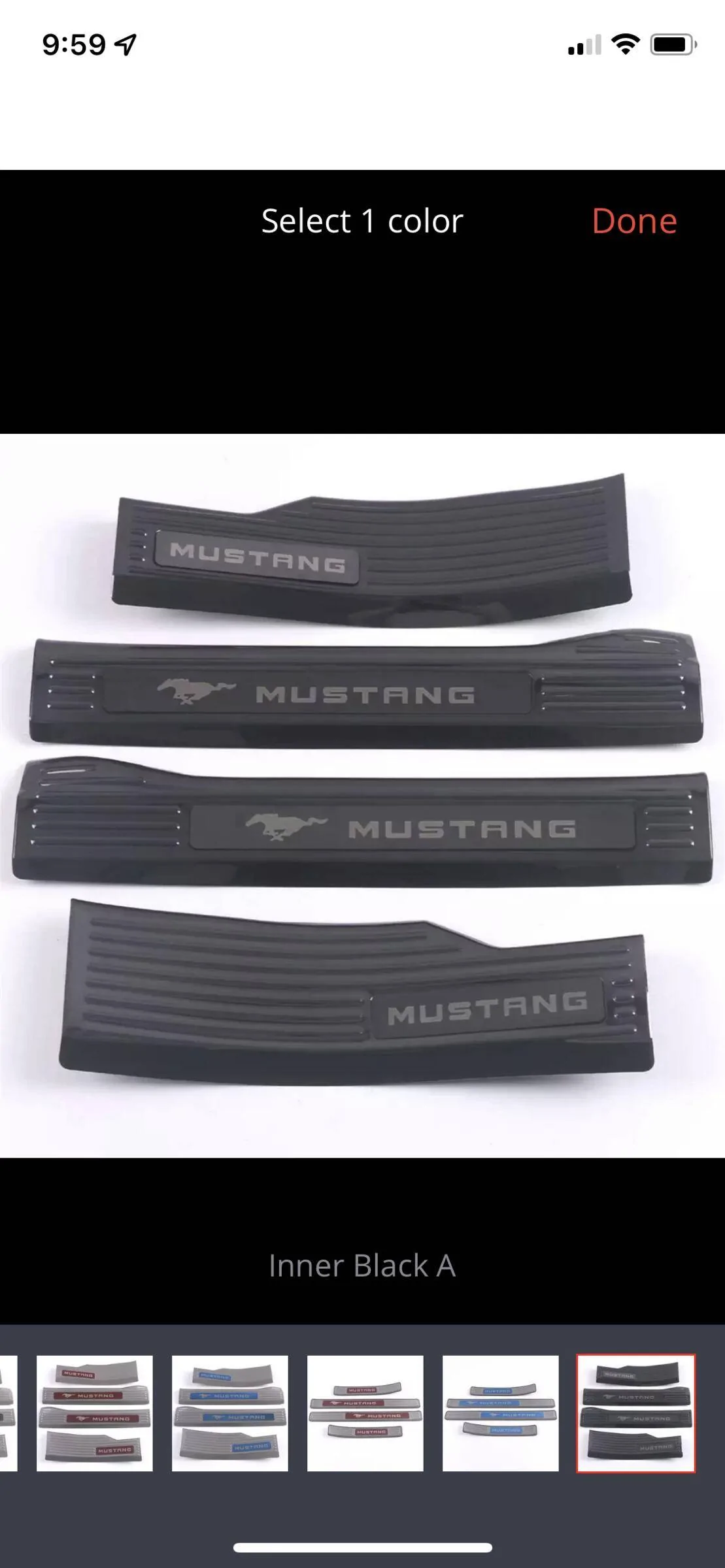Ford Mustang Mach-E Foot Guard? 070A0644-F6A2-41B8-B15A-390E2E5030D1
