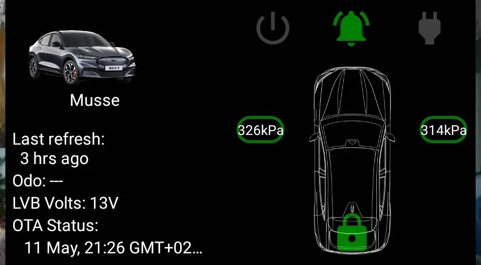 Ford Mustang Mach-E Android Widget for Mach-E [Less Complex] Screenshot_20220605-173713