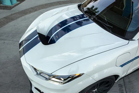 Ford Mustang Mach-E Shelby Mach E Shelby-MachEConcept-tryptic-hood