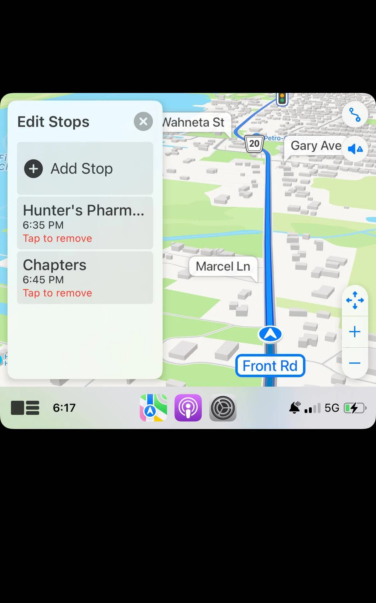 Ford Mustang Mach-E iOS 16 Beta CarPlay (Apple Maps) Changes 9A953A24-593F-4273-A3F1-C625D570E348