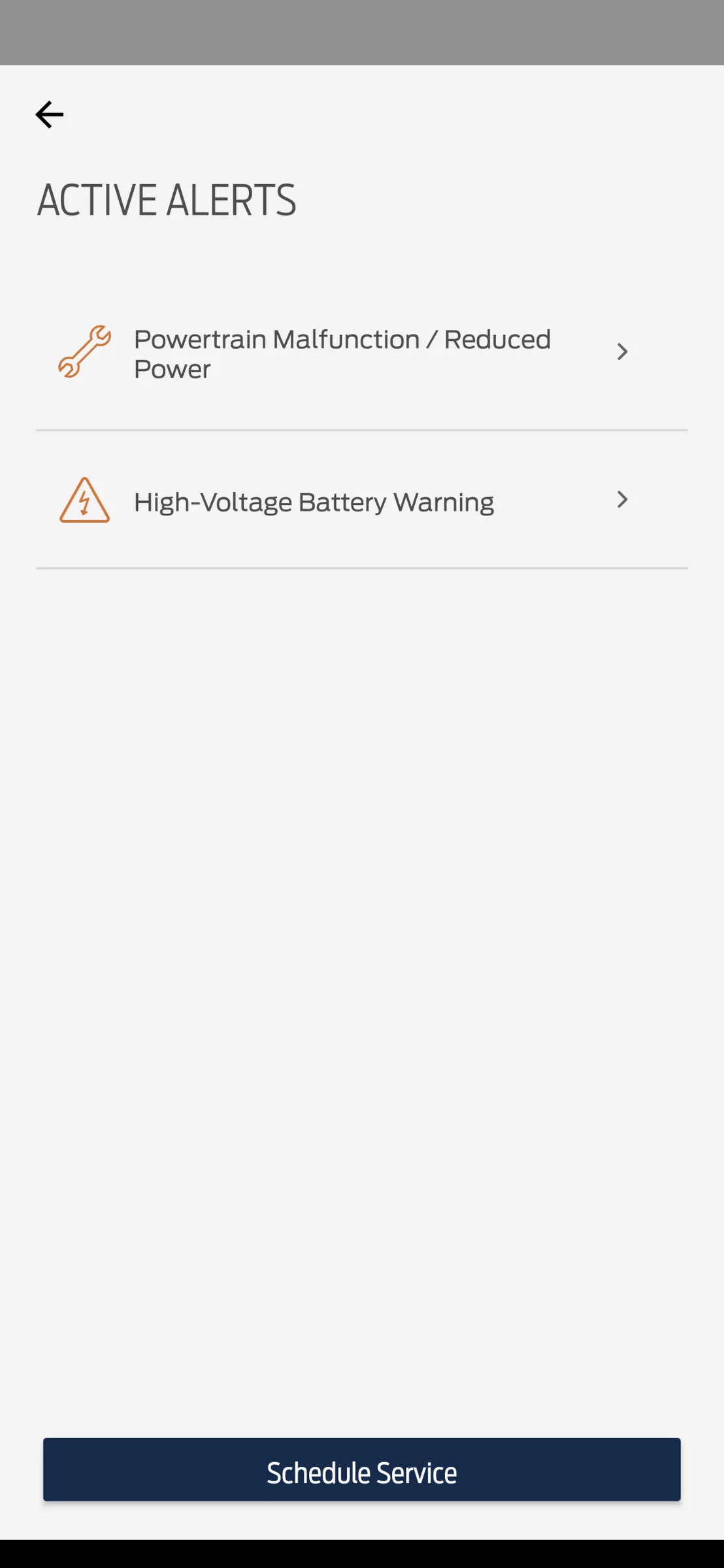 Ford Mustang Mach-E POWERTRAIN MALFUNCTION / REDUCED / HIGH-VOLTAGE BATTERY WARNING Screenshot_20220607-084256