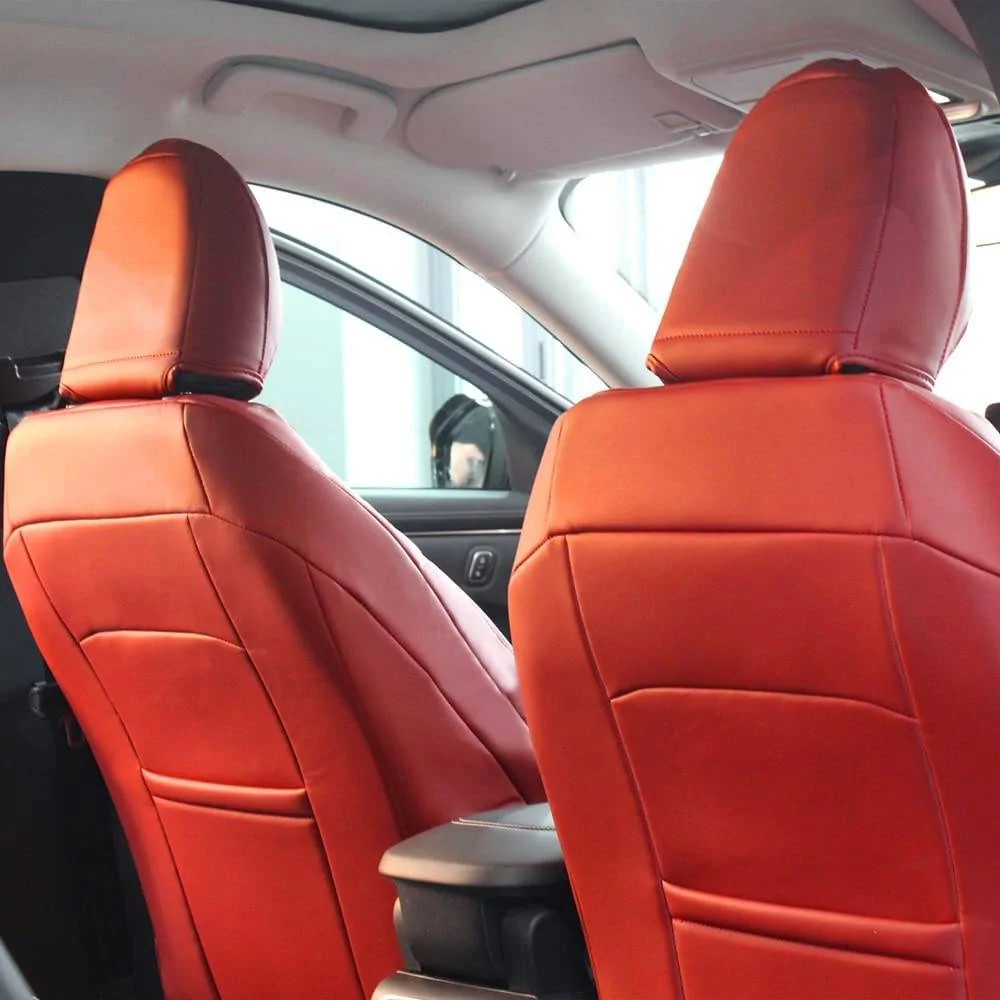 Ford Mustang Mach-E Seat Cover, Microfiber PU leather. 61F4KHh4ejL._AC_SL1000_