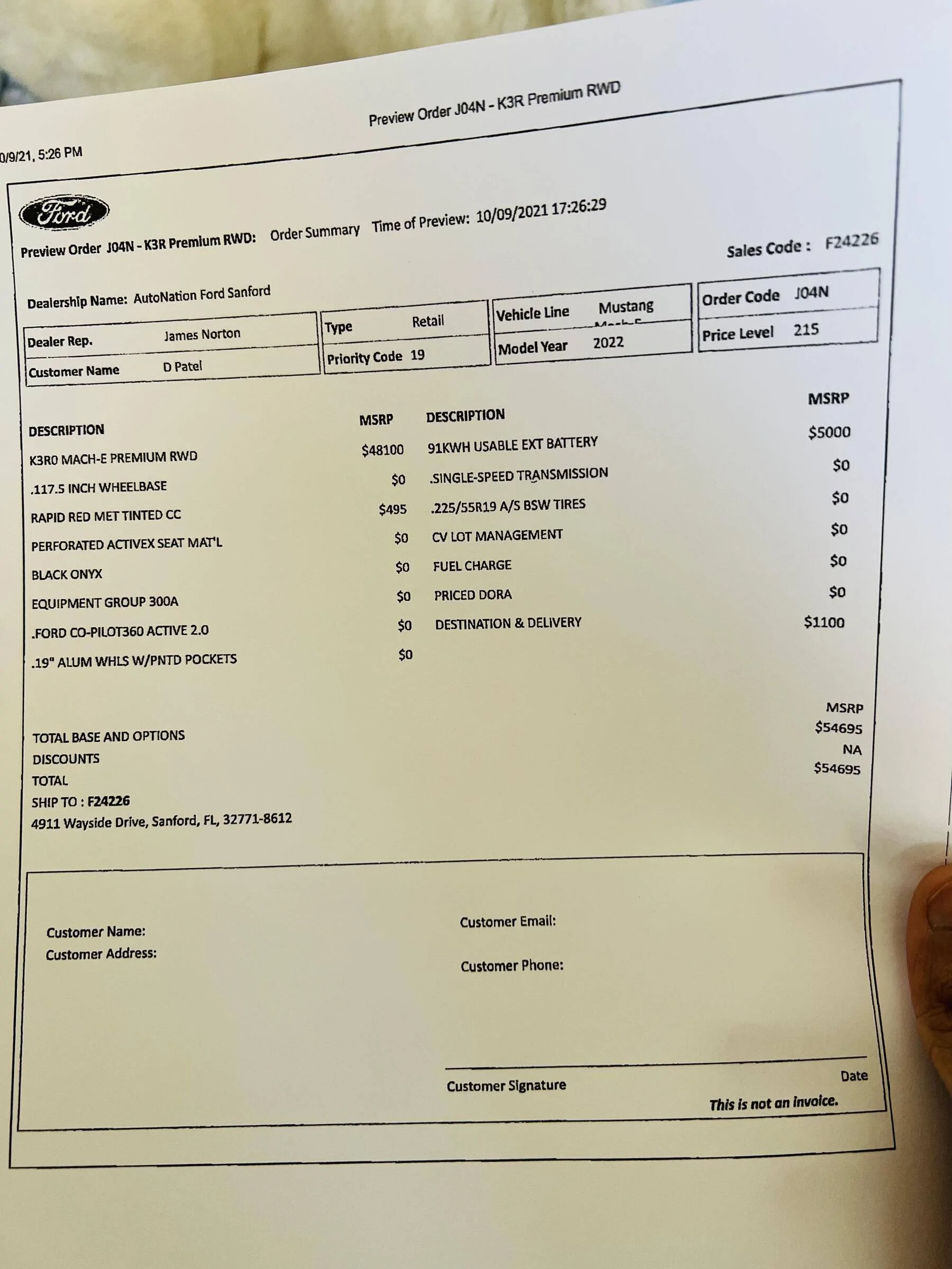 Ford Mustang Mach-E 4/11/22 build week chat tempImageIq8nRi