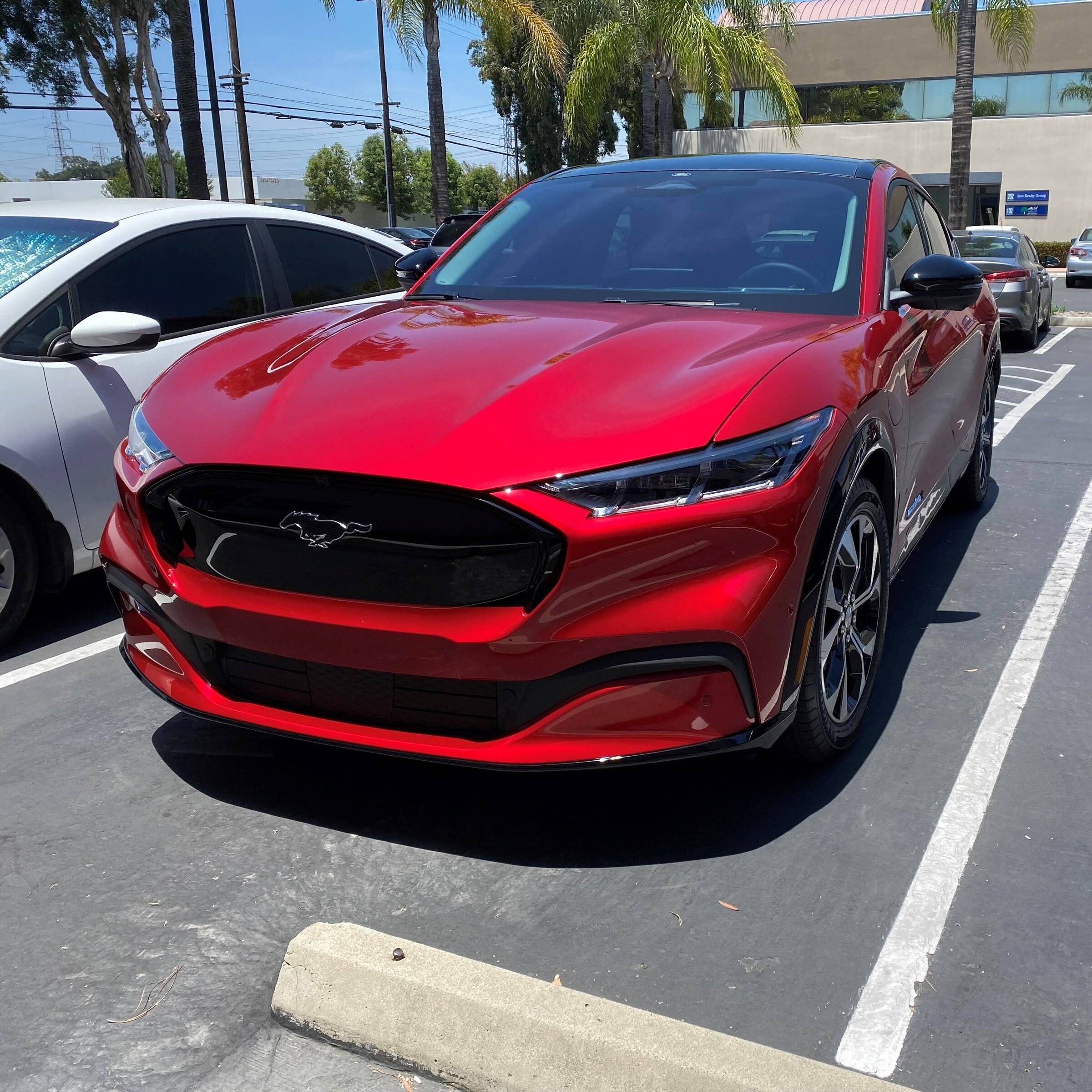 Ford Mustang Mach-E RAPID RED METALLIC Mach-E Photos mustang2
